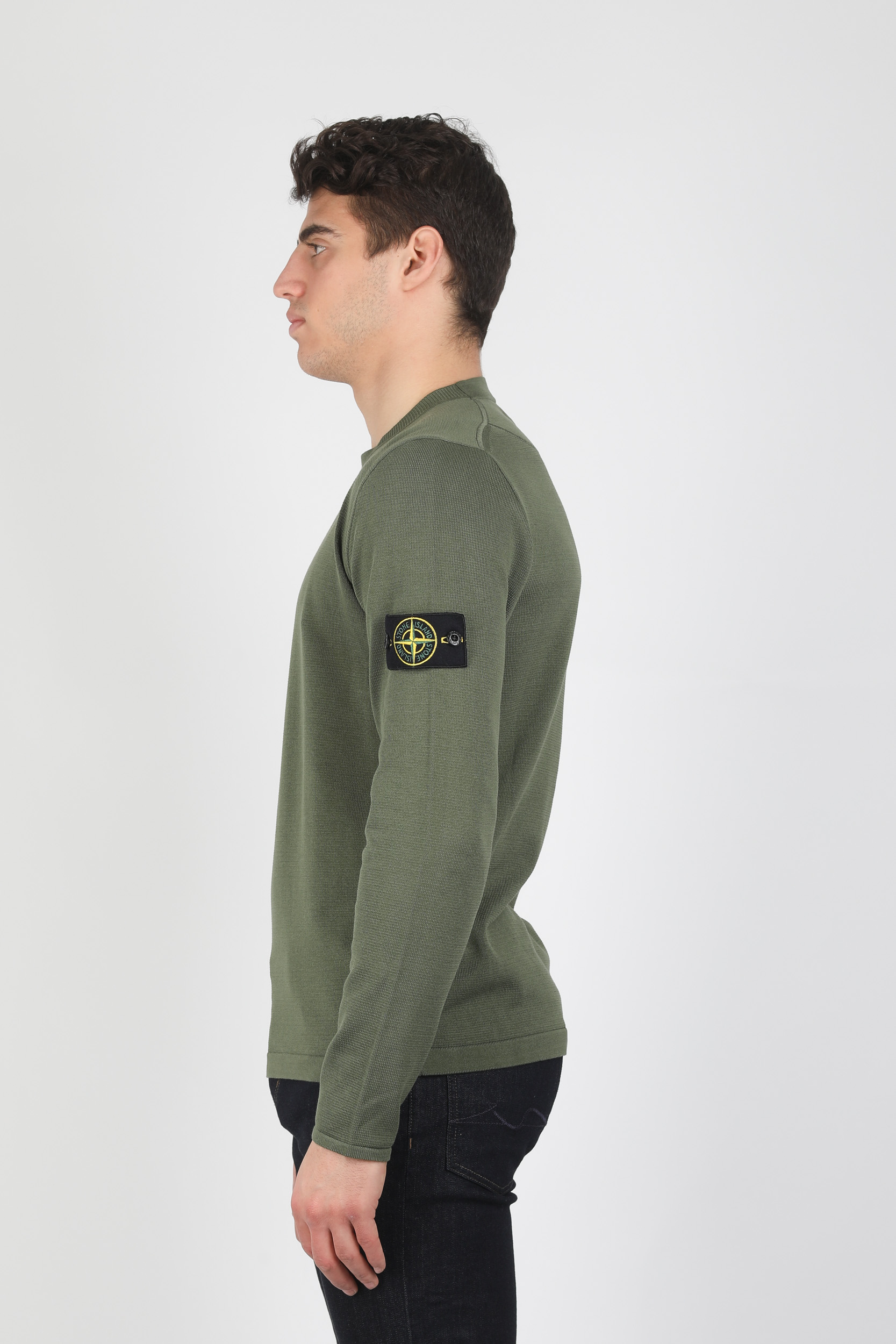 PULL STONE ISLAND KAKI 7215517B3-V0058