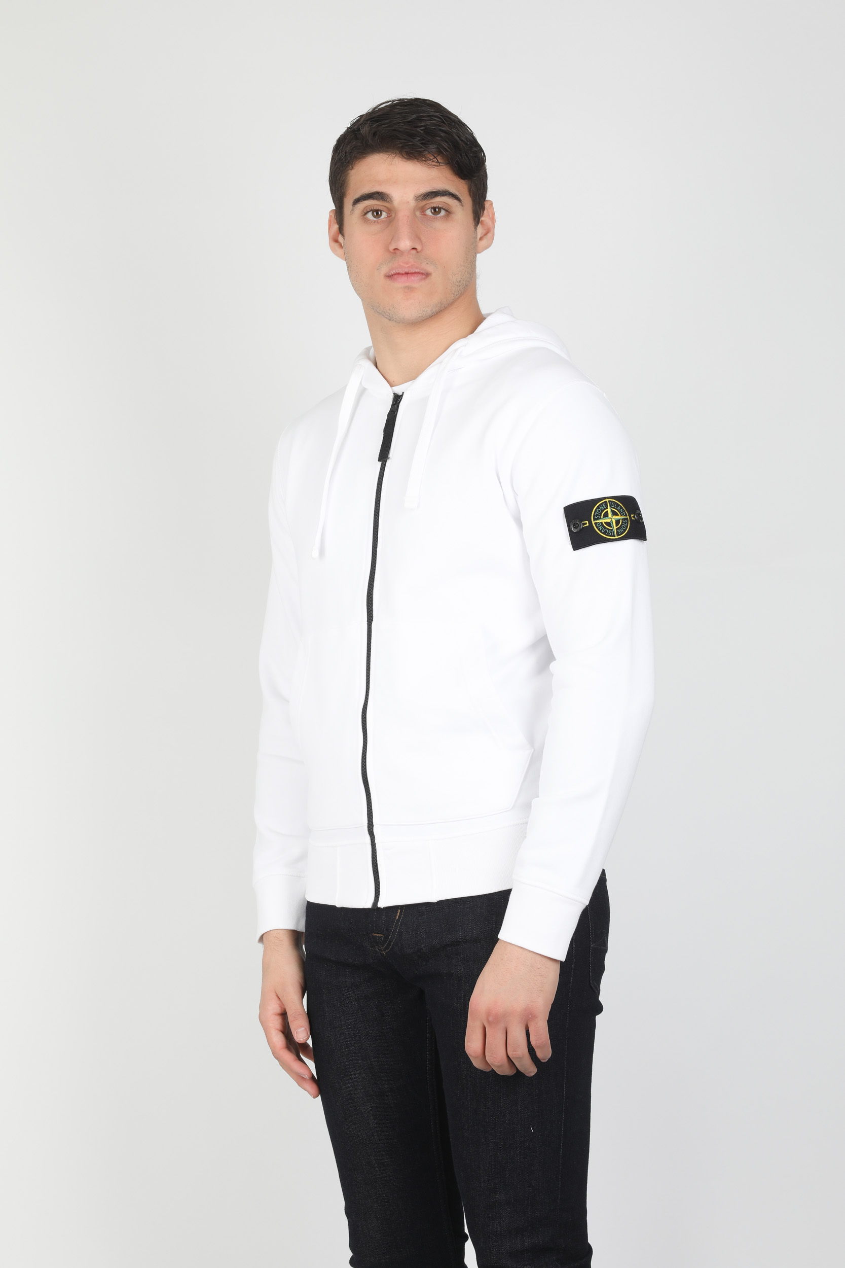 GILET STONE ISLAND BLANC 721564251-V0001