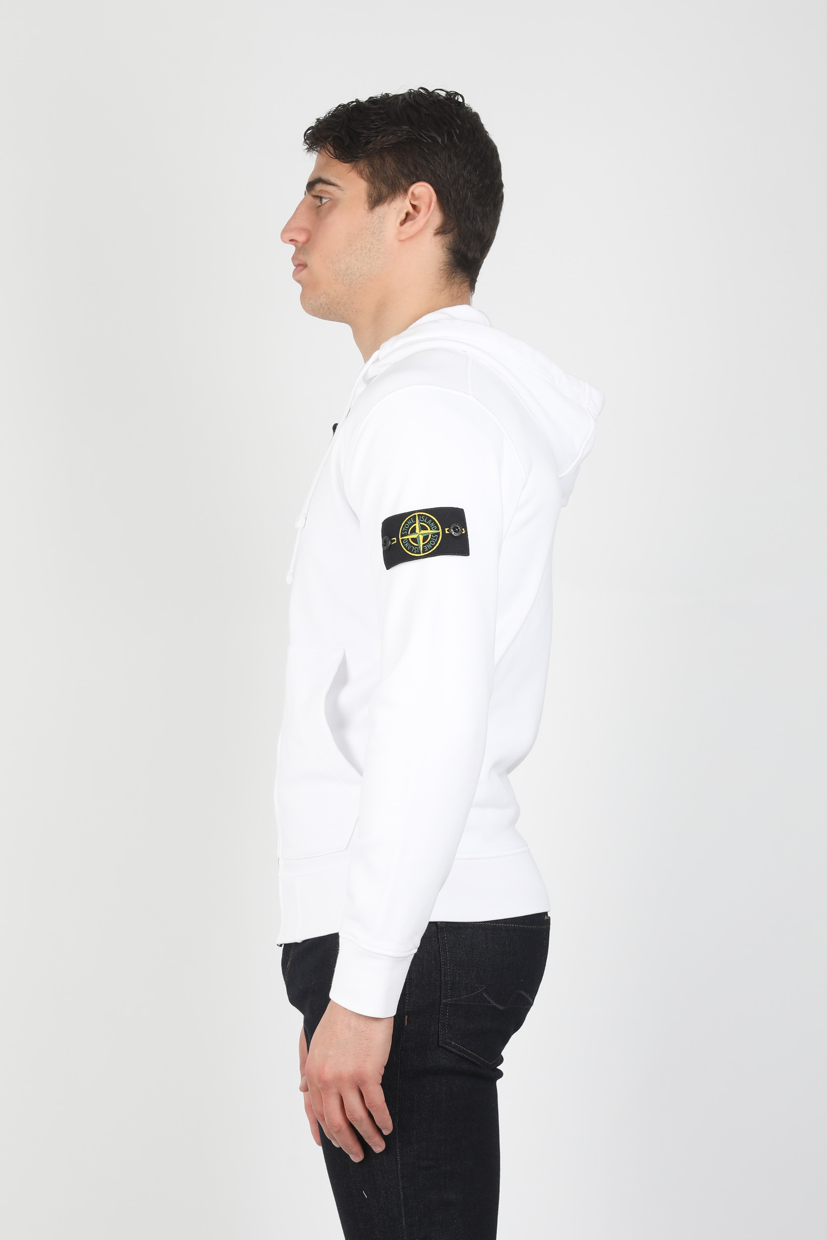 GILET STONE ISLAND BLANC 721564251-V0001