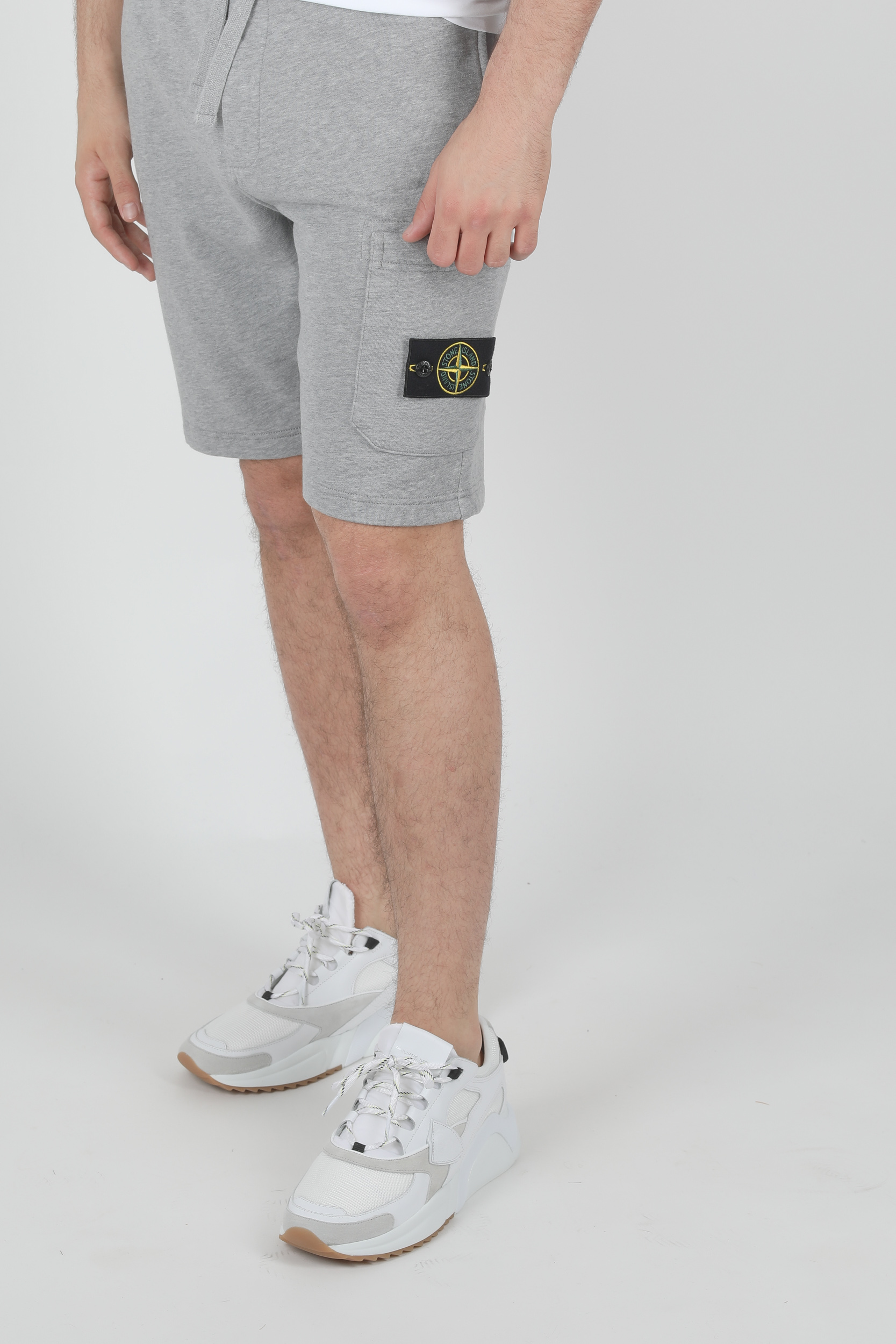 SHORT STONE ISLAND GRIS 721564651-V0M64