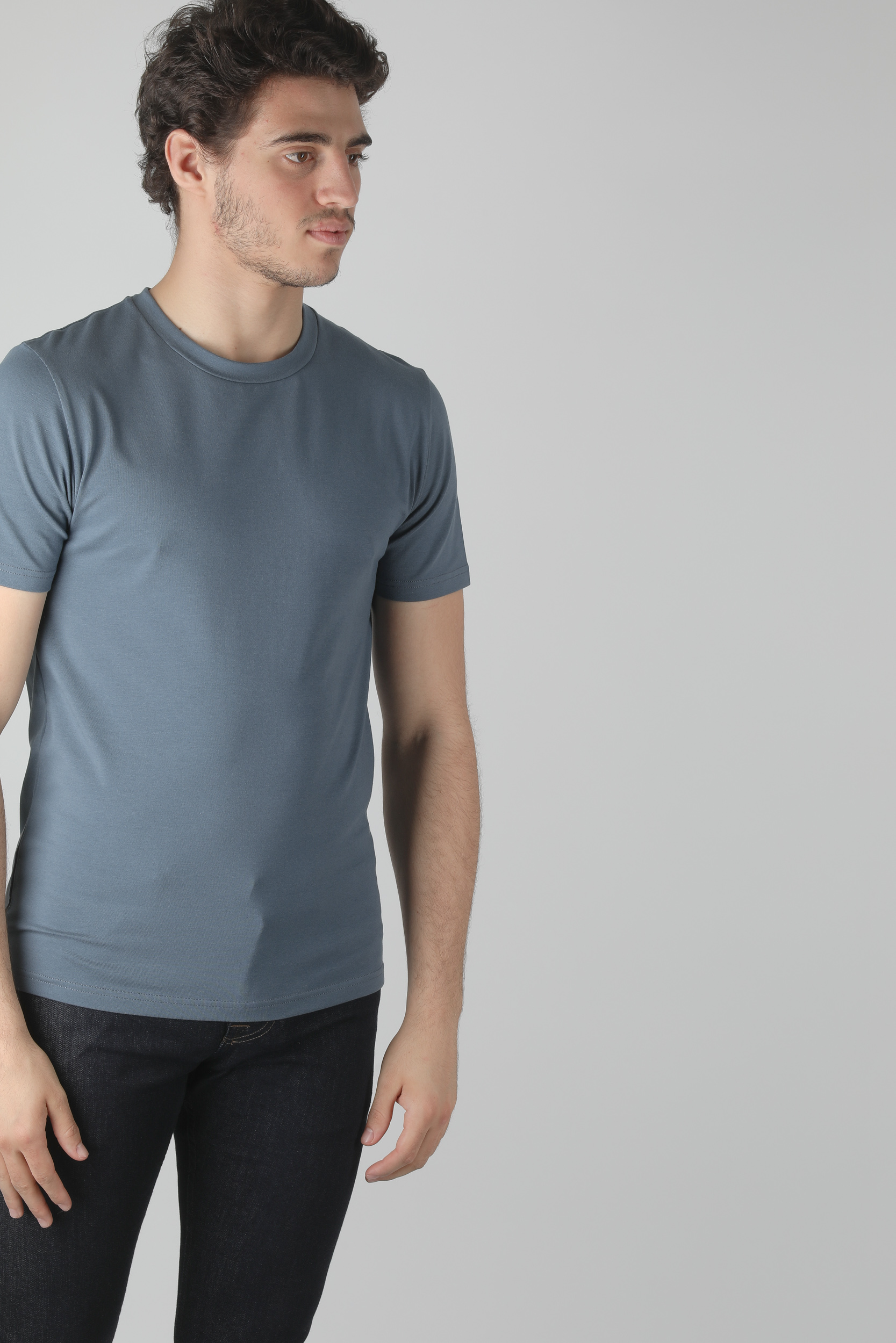 TEE-SHIRT FILIPPA K BLEU 10704-8510