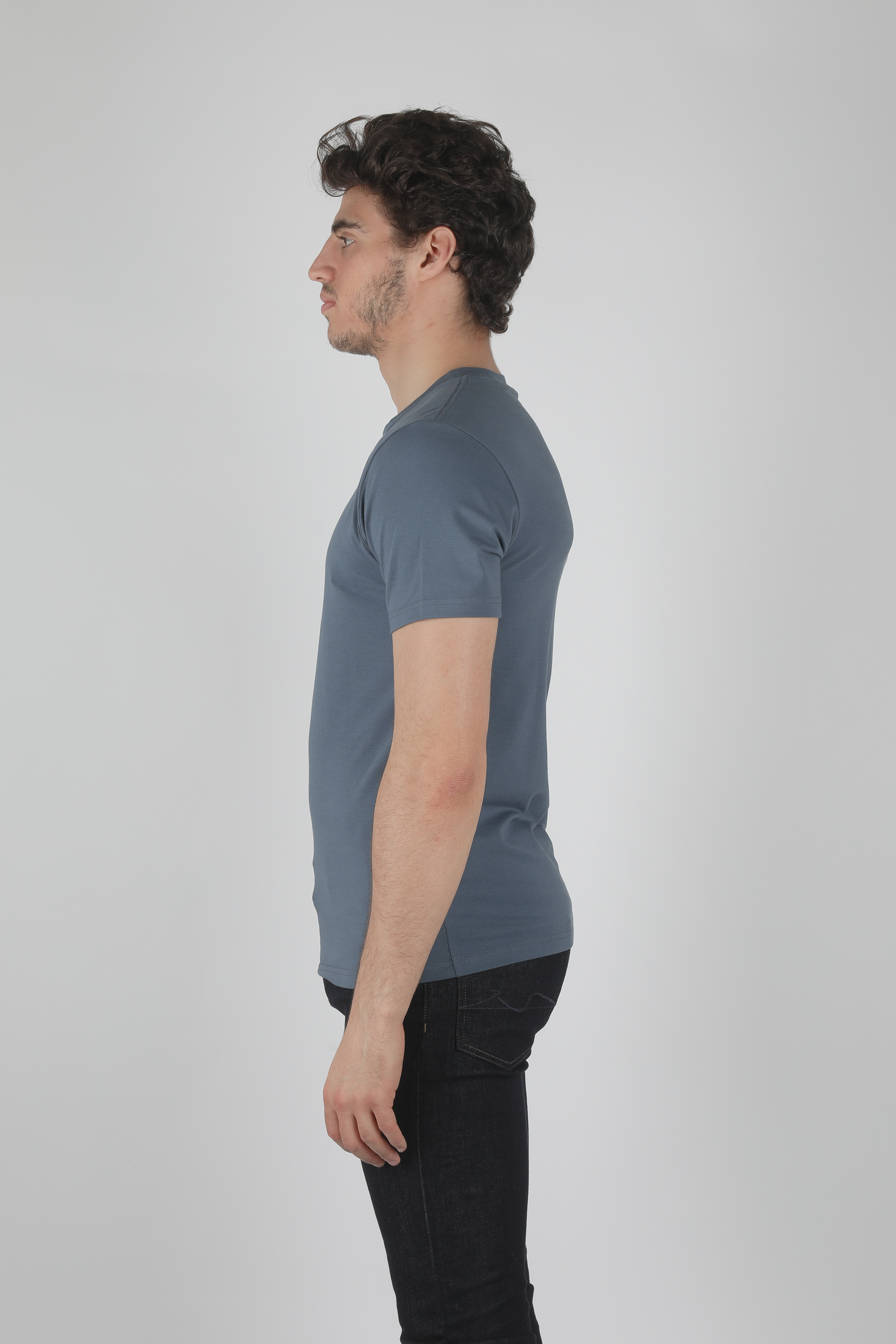 TEE-SHIRT FILIPPA K BLEU 10704-8510