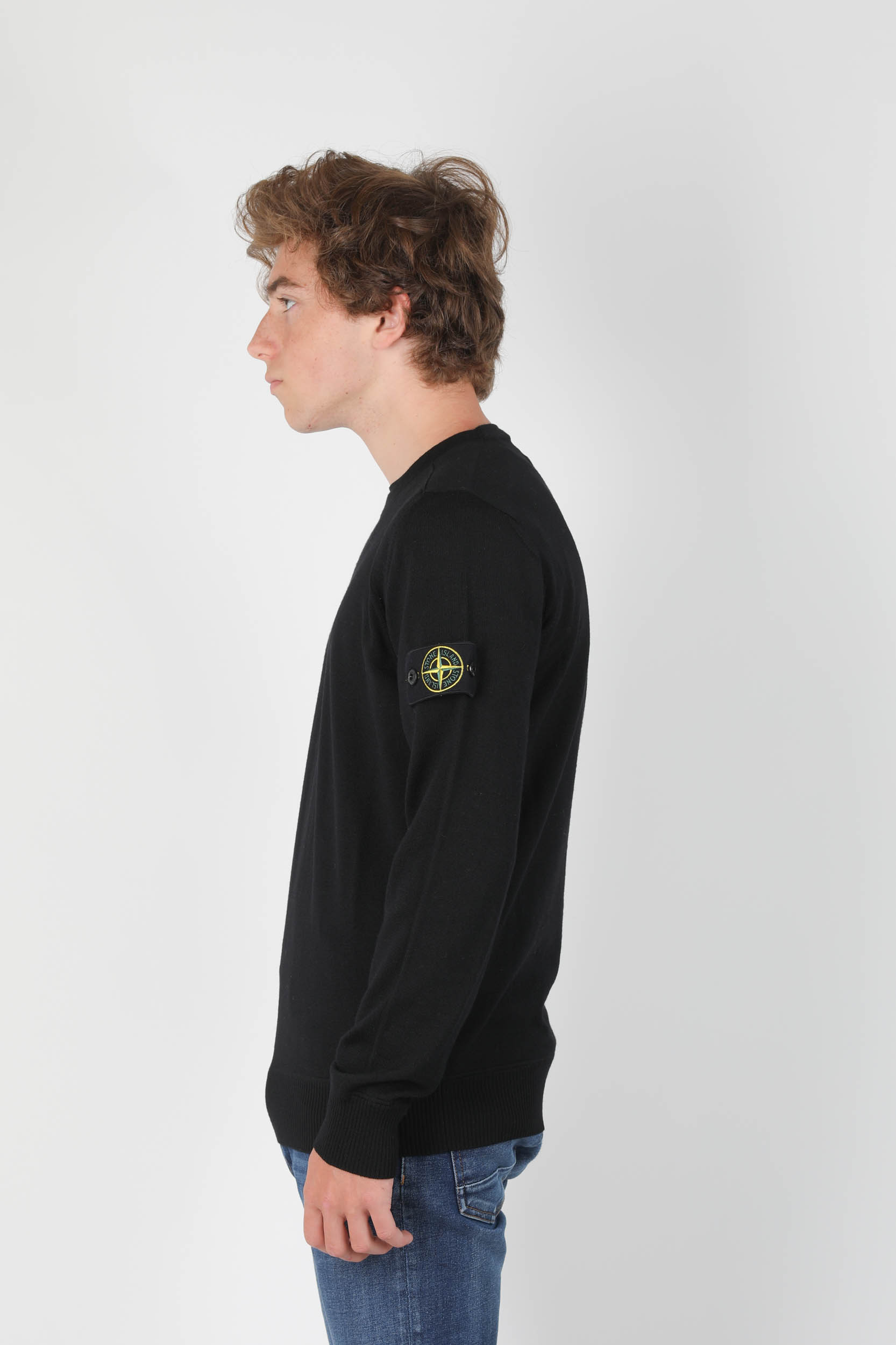 PULL STONE ISLAND NOIR 7315526C4-V0029