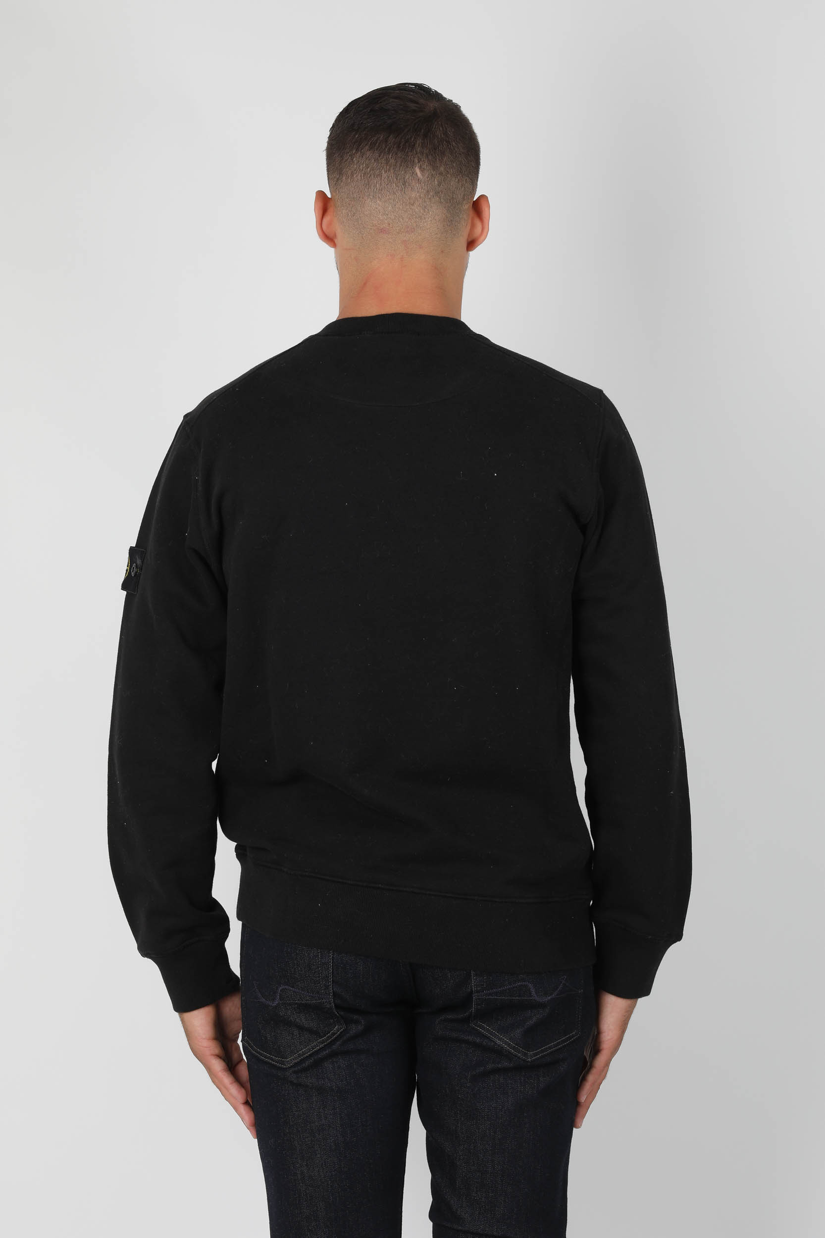 SWEAT-SHIRT STONE ISLAND NOIR 731563020-V0029