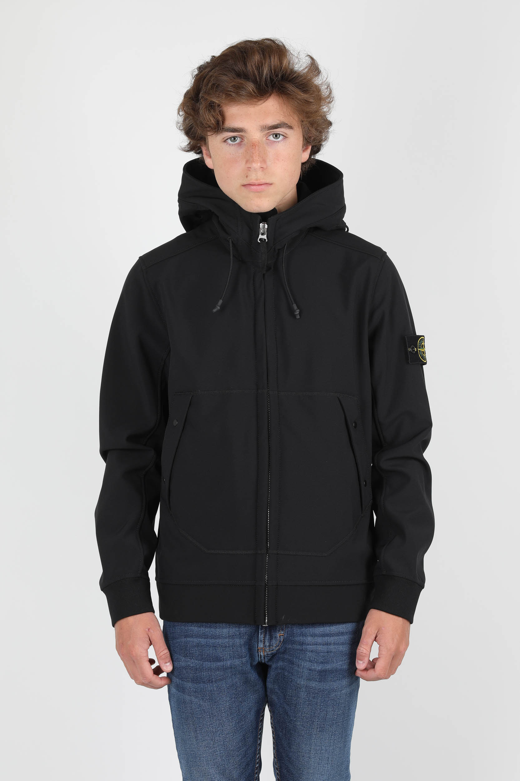 BLOUSON STONE ISLAND NOIR SOFT SHELL-R 7315Q0122-V0029,BLOUSON STONE ISLAND NOIR SOFT SHELL-R 7315Q0122-V0029,BLOUSON STONE ISLAND NOIR SOFT SHELL-R 7315Q0122-V0029