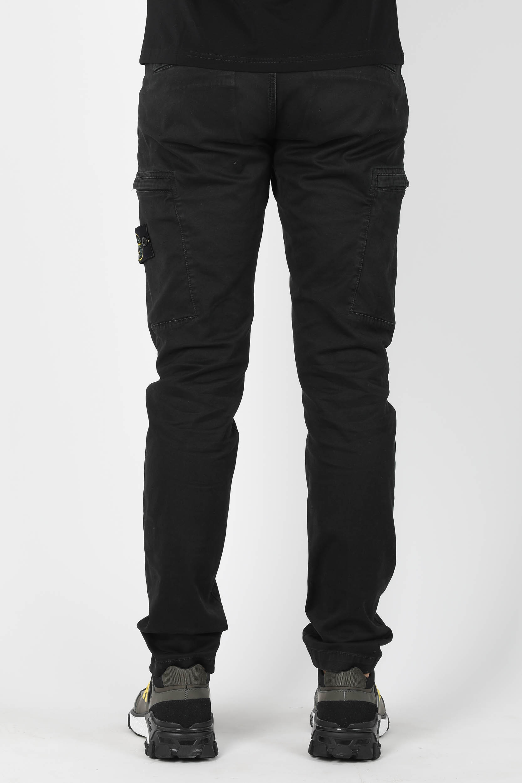 PANTALON CARGO STONE ISLAND NOIR 7315321L1-V0129