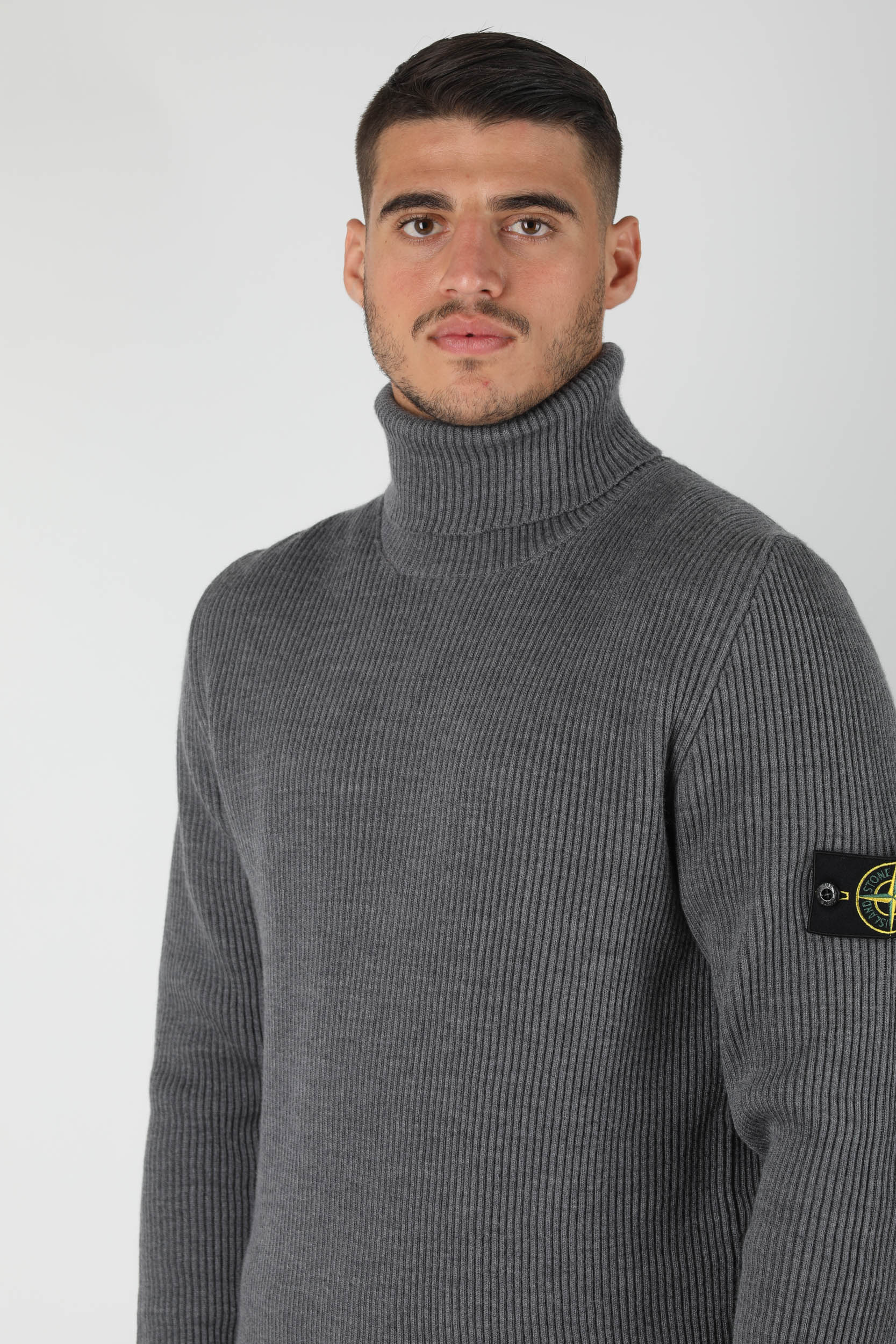 PULL STONE ISLAND GRIS 7315522C2-V0060