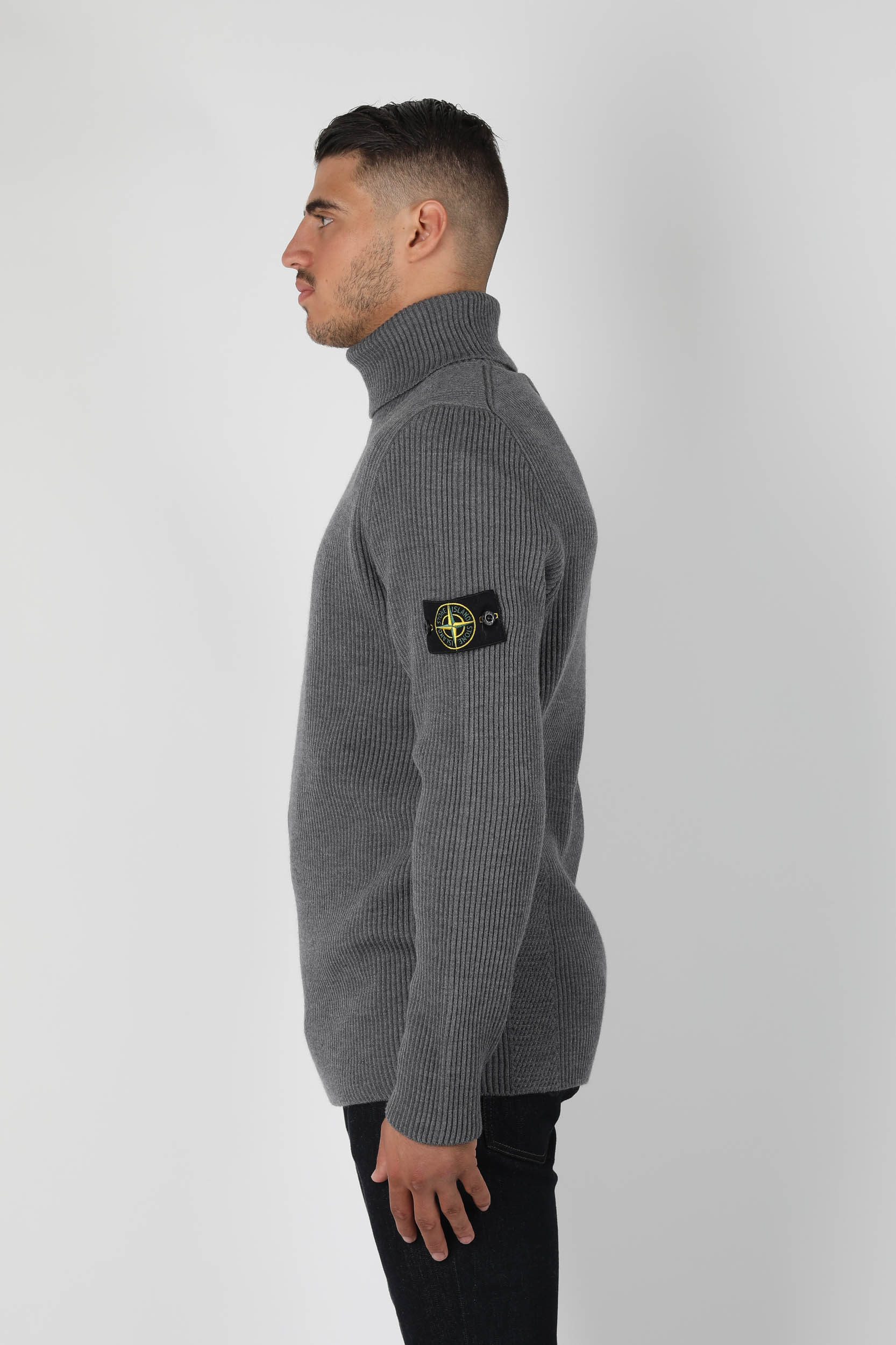 PULL STONE ISLAND GRIS 7315522C2-V0060