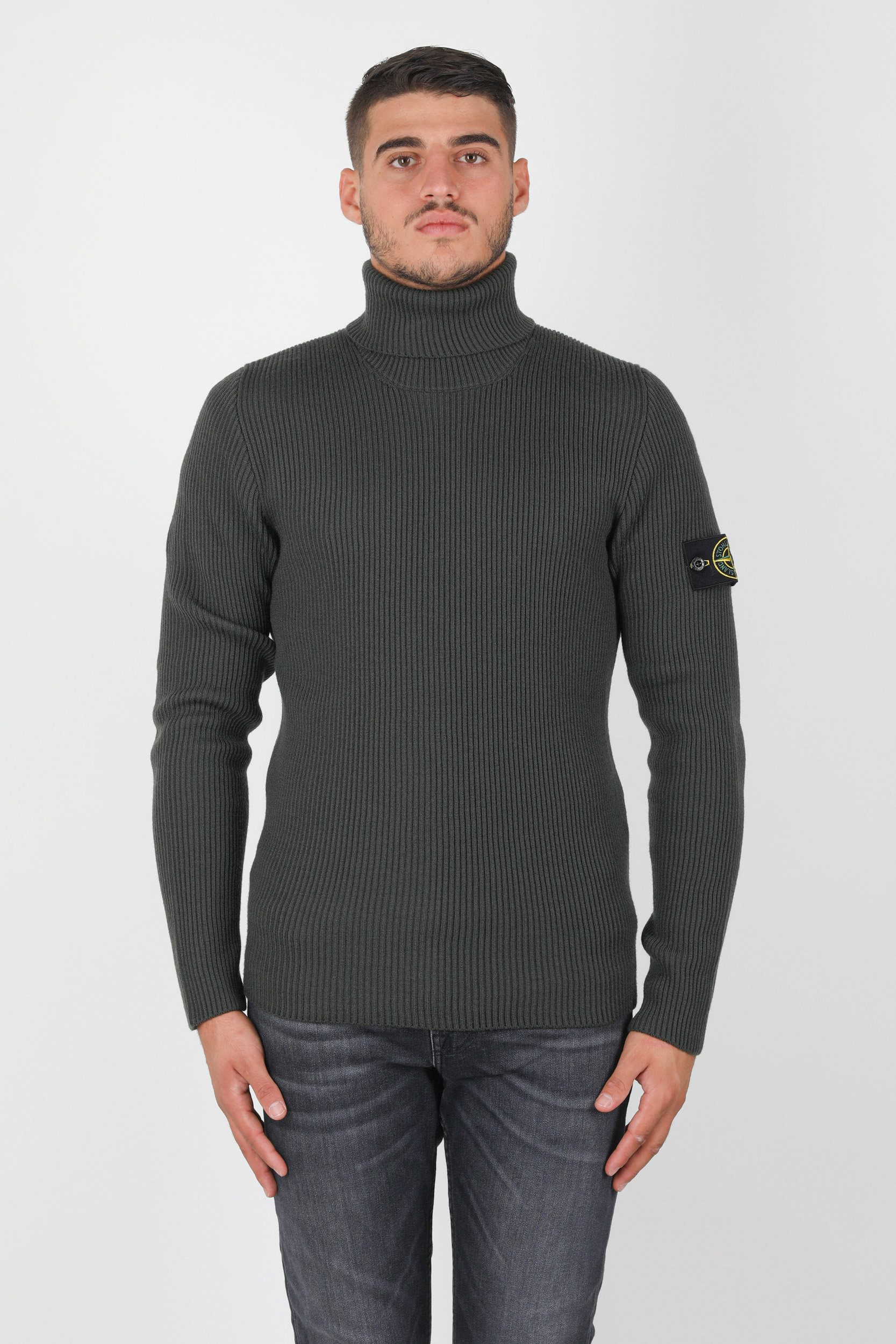 Stone island pull col roulé sale