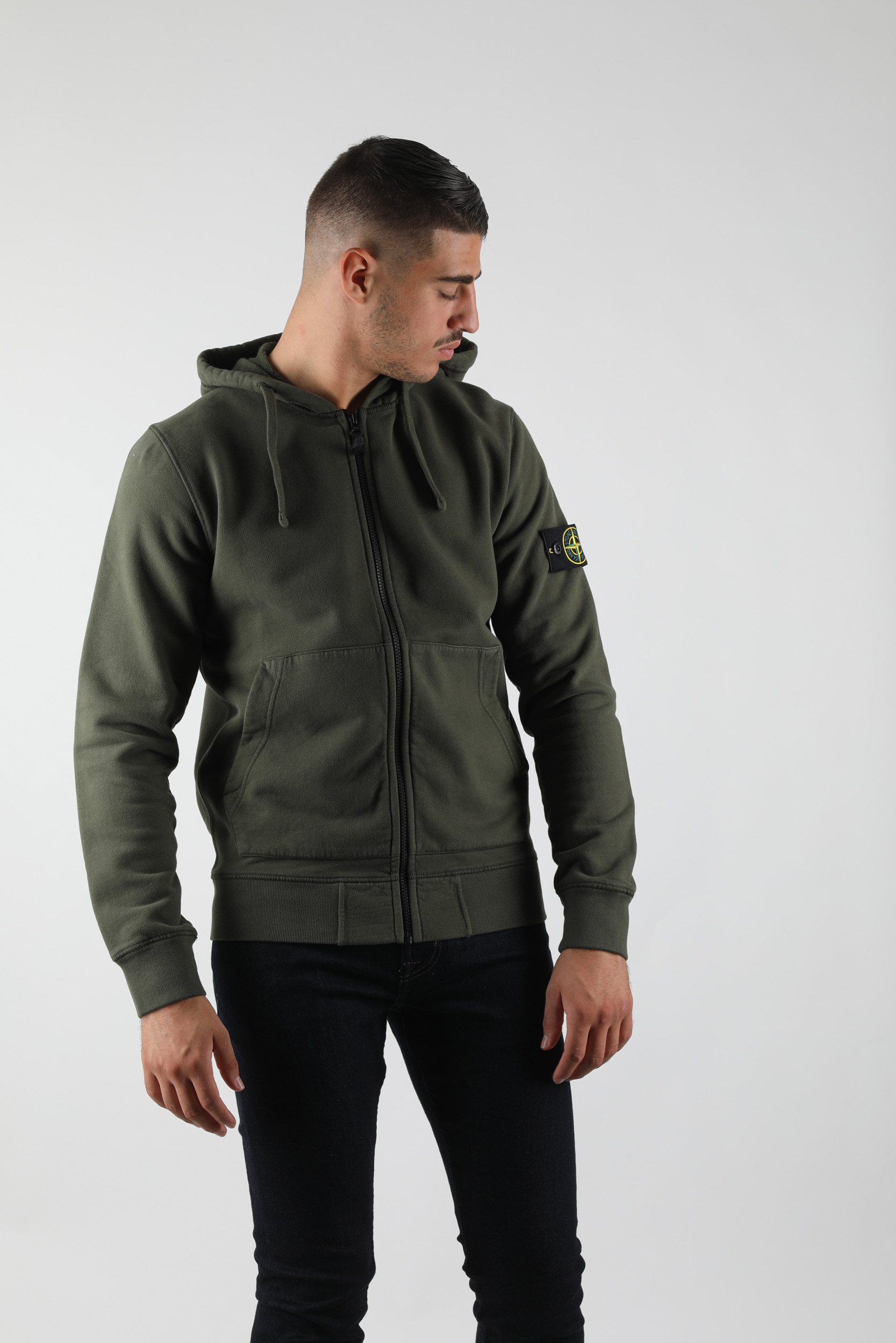 GILET STONE ISLAND KAKI 731564220-V0059