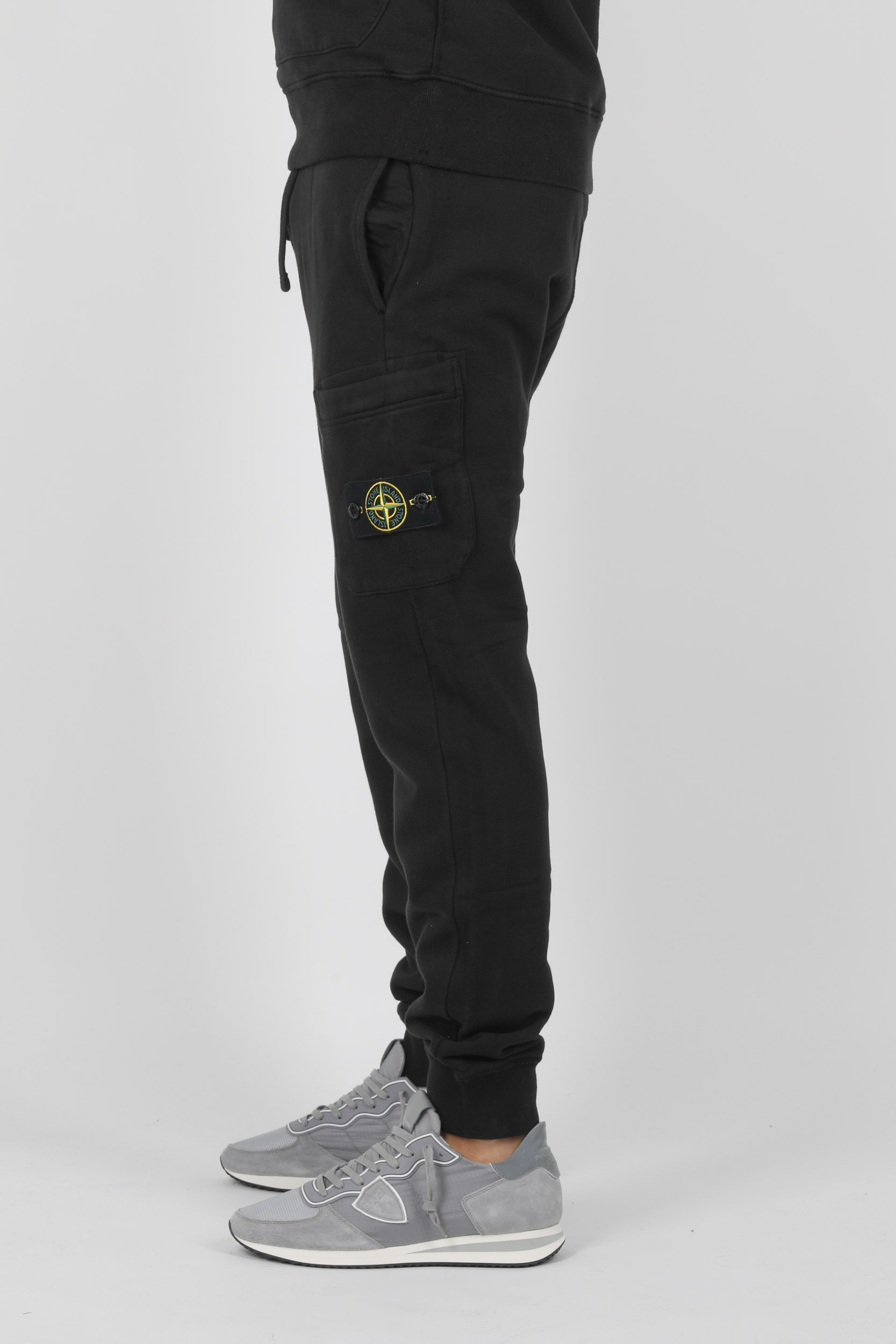 PANTALON JOGGING STONE ISLAND NOIR 731564520-V0029