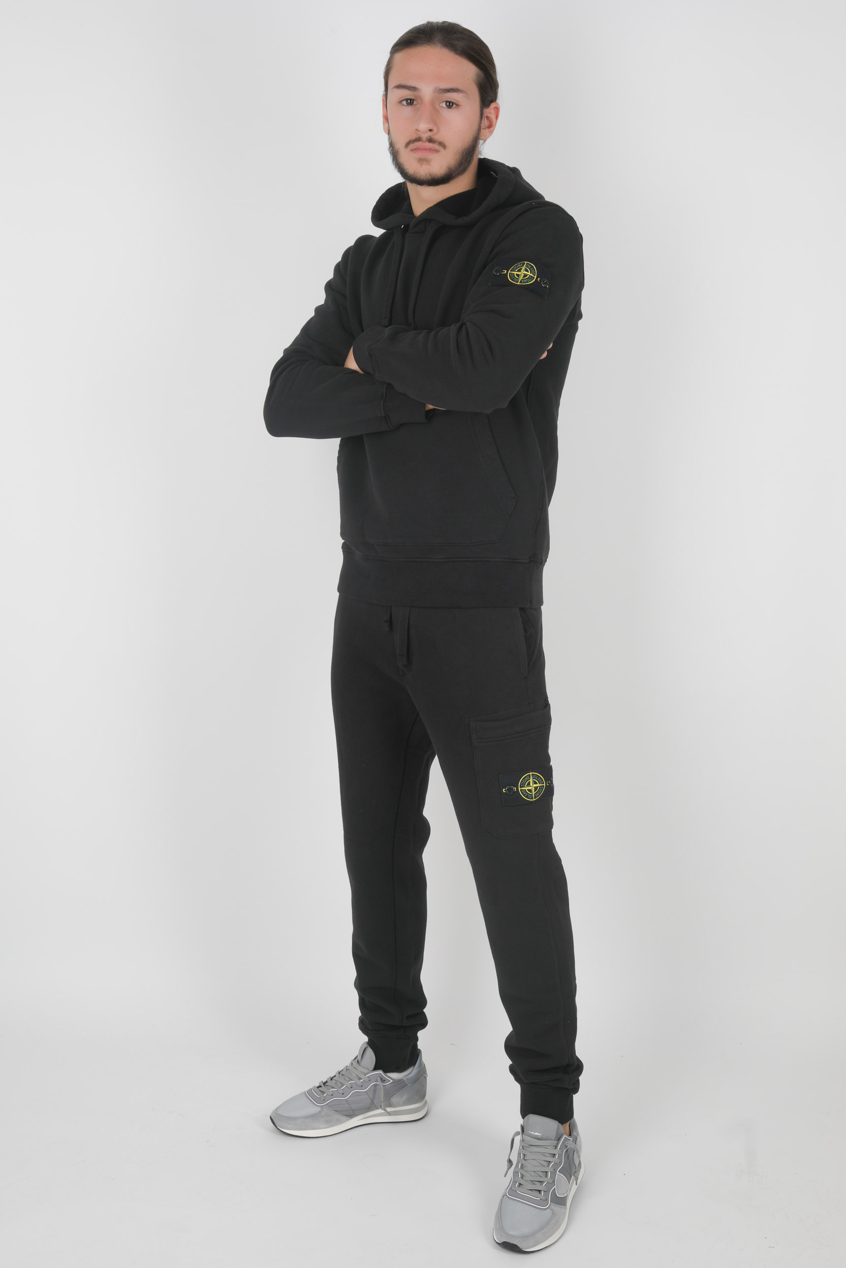 PANTALON JOGGING STONE ISLAND NOIR 731564520-V0029