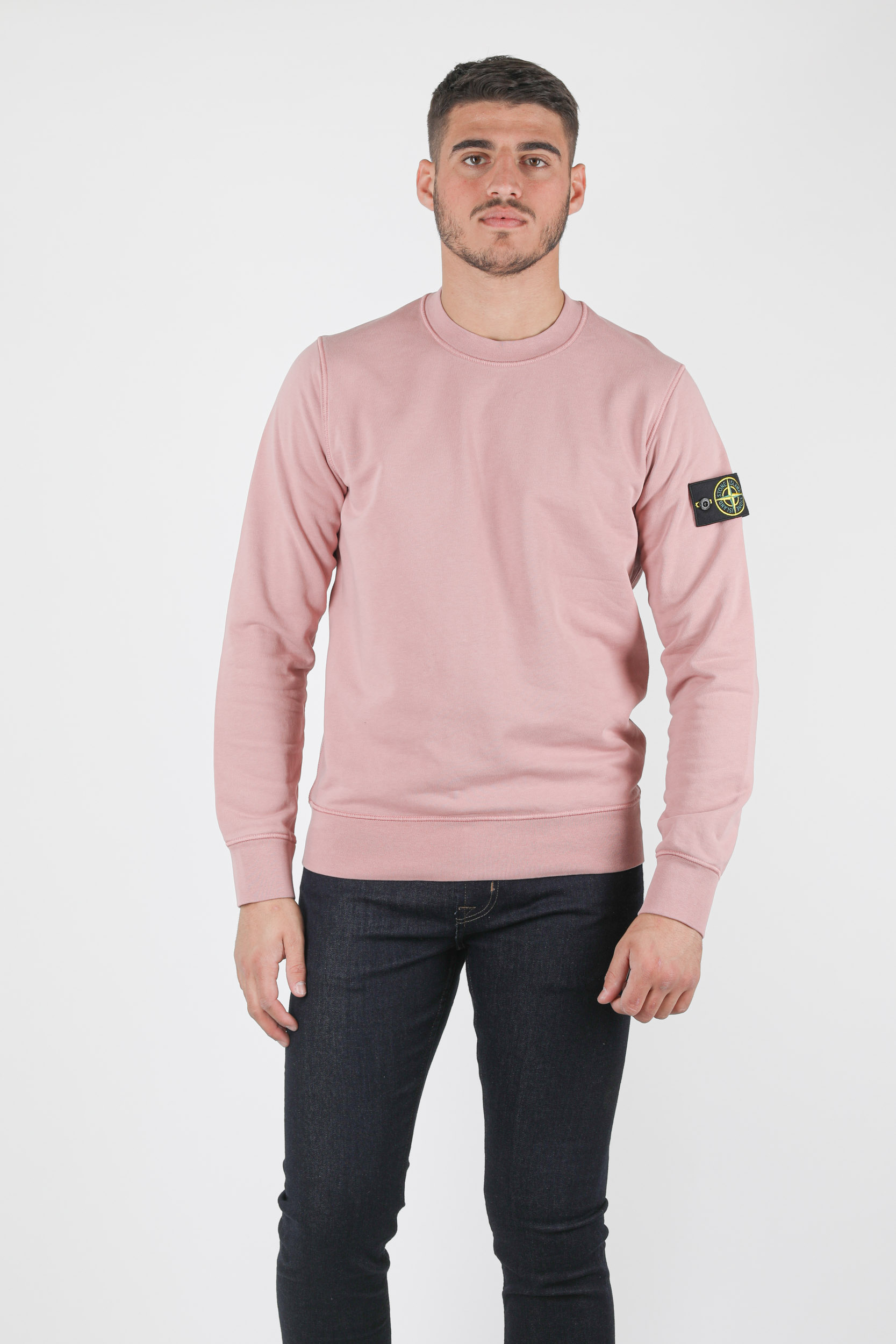 SWEAT STONE ISLAND ROSE 741563051-V0086