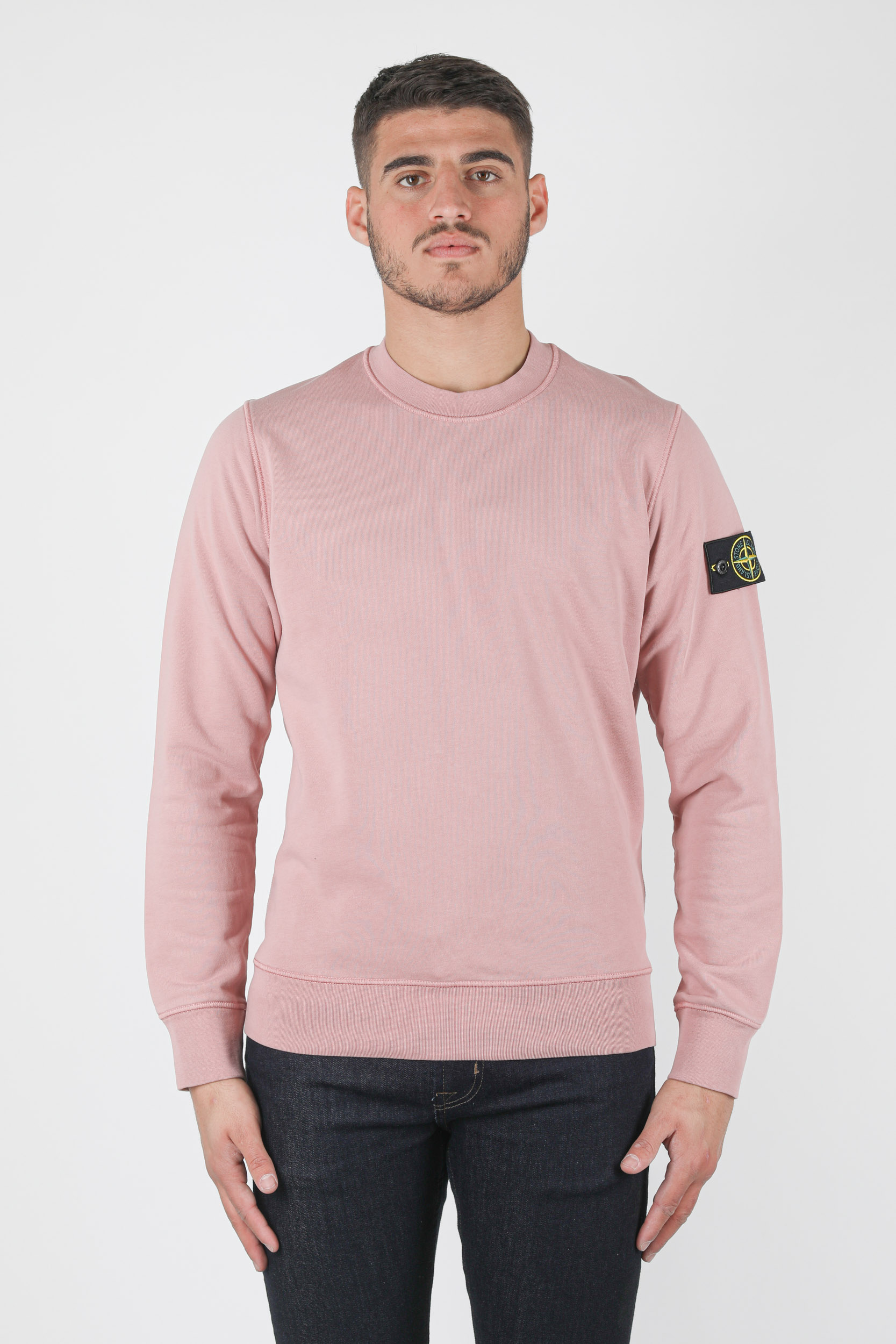 SWEAT STONE ISLAND ROSE 741563051-V0086