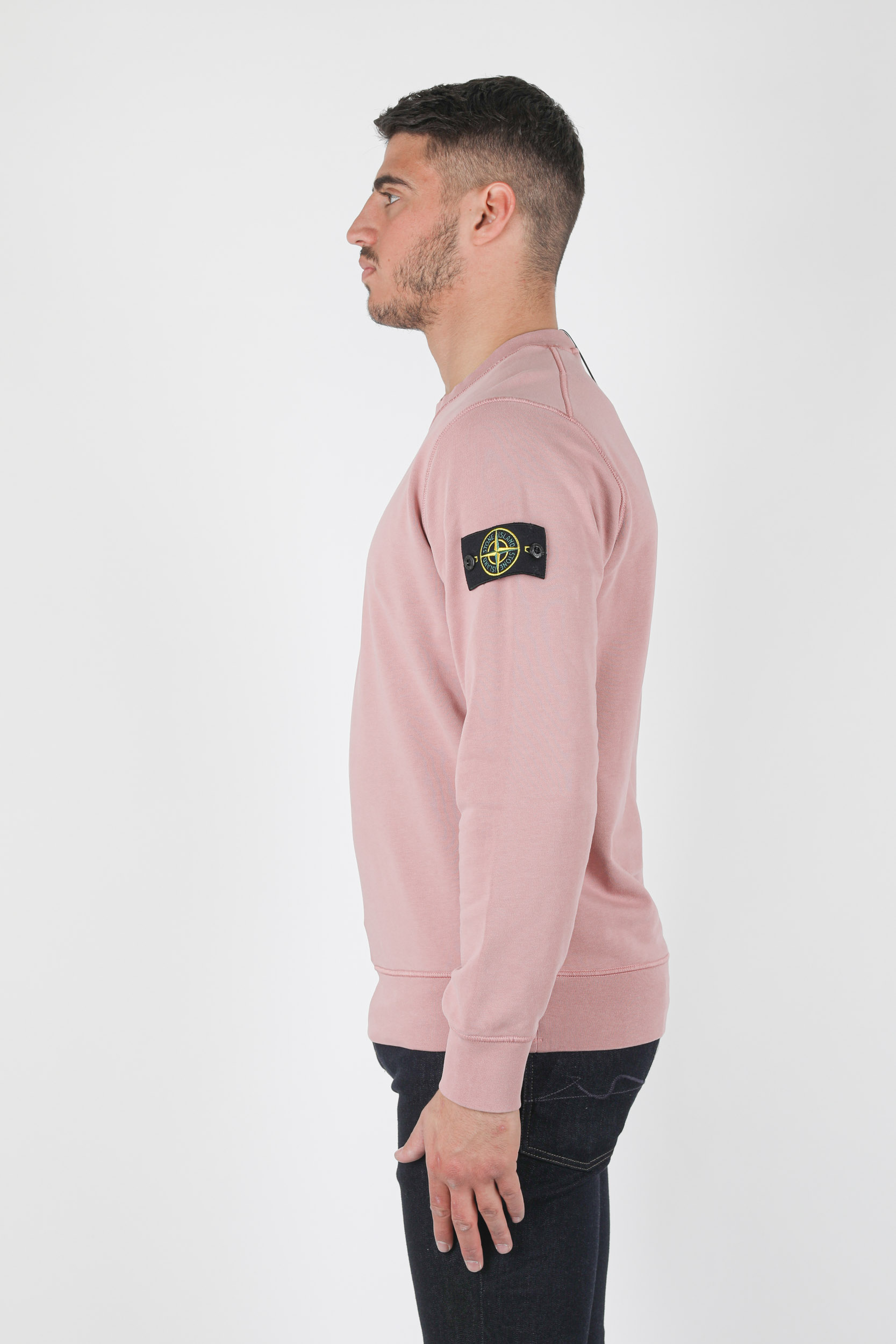 SWEAT STONE ISLAND ROSE 741563051-V0086