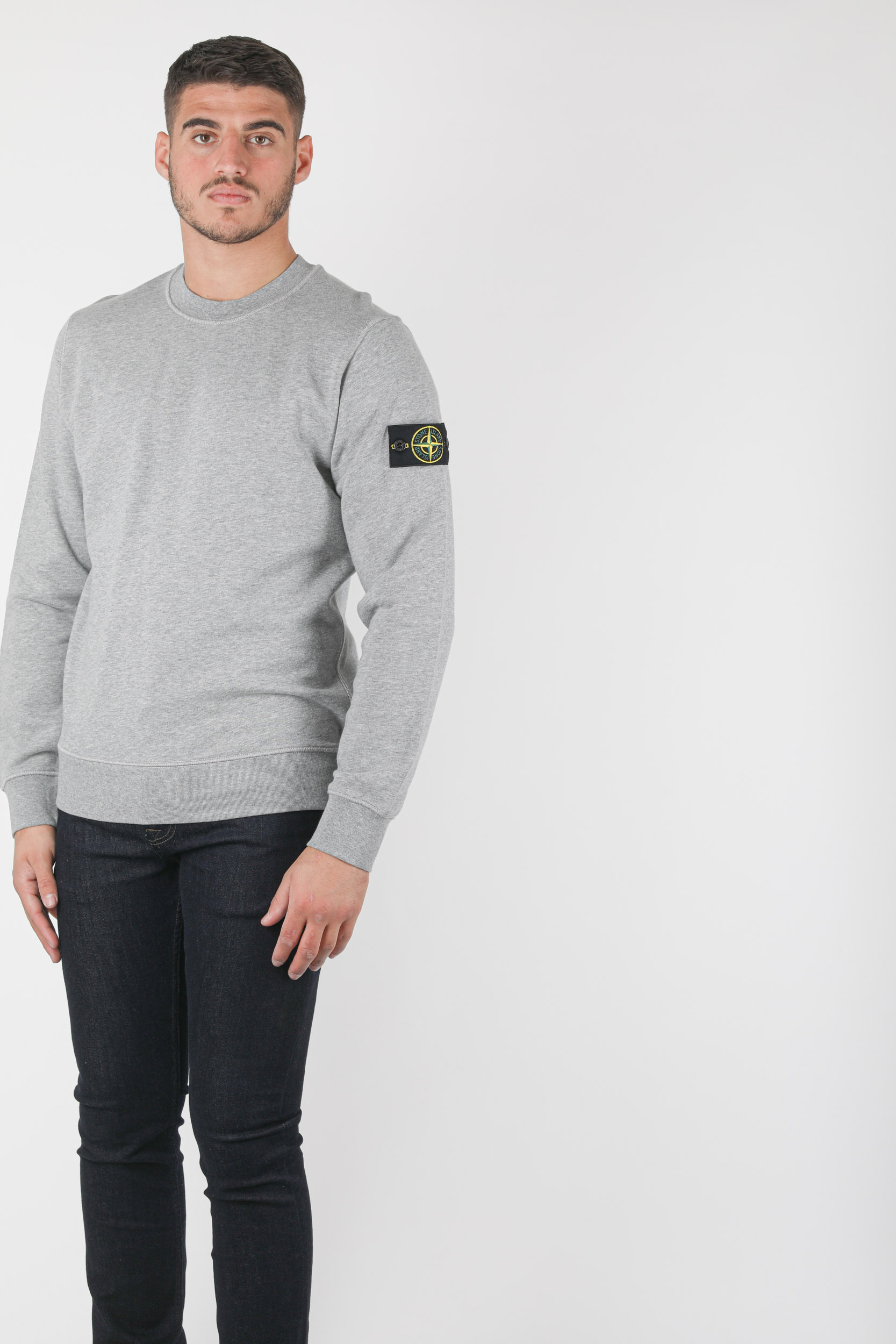 Sweat stone island gris sale