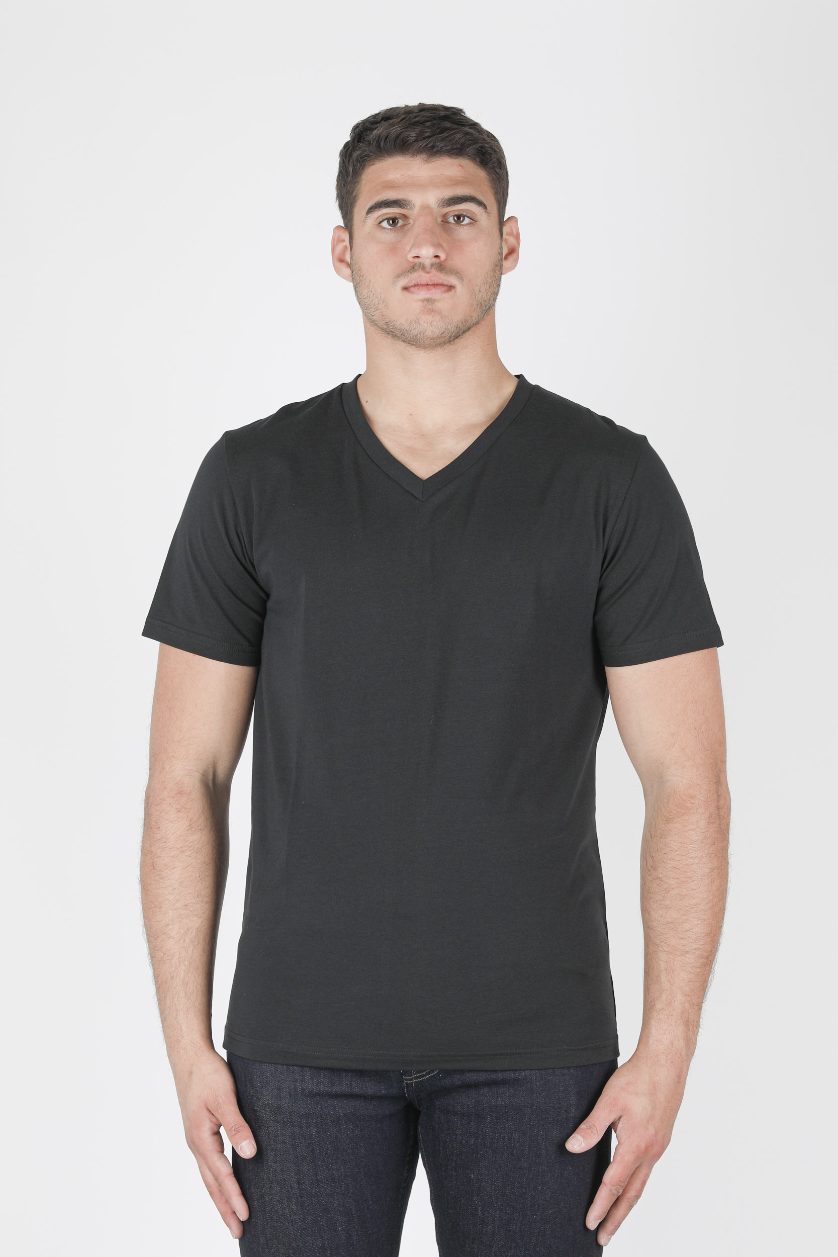 T-SHIRT COL V FILIPPA K NOIR 17216-1433