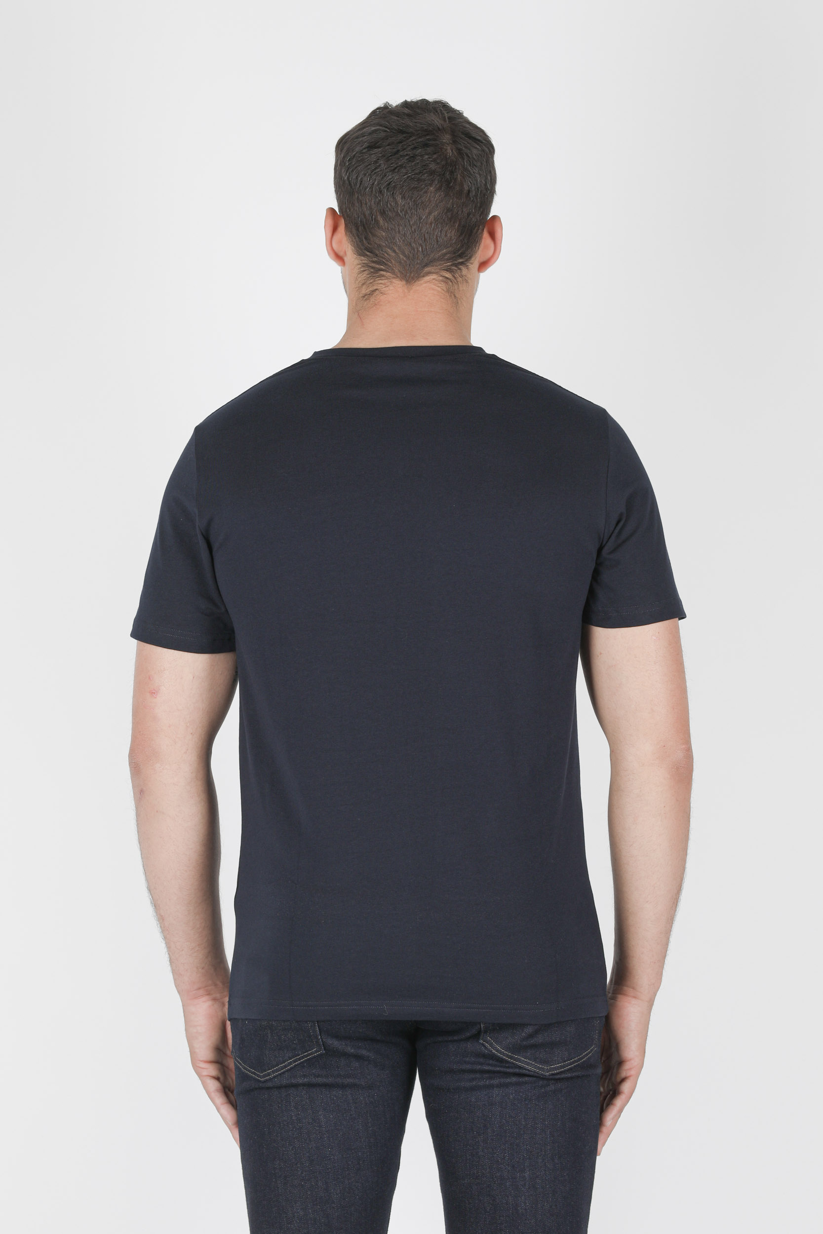 T-SHIRT COL V FILIPPA K MARINE 17216-2830