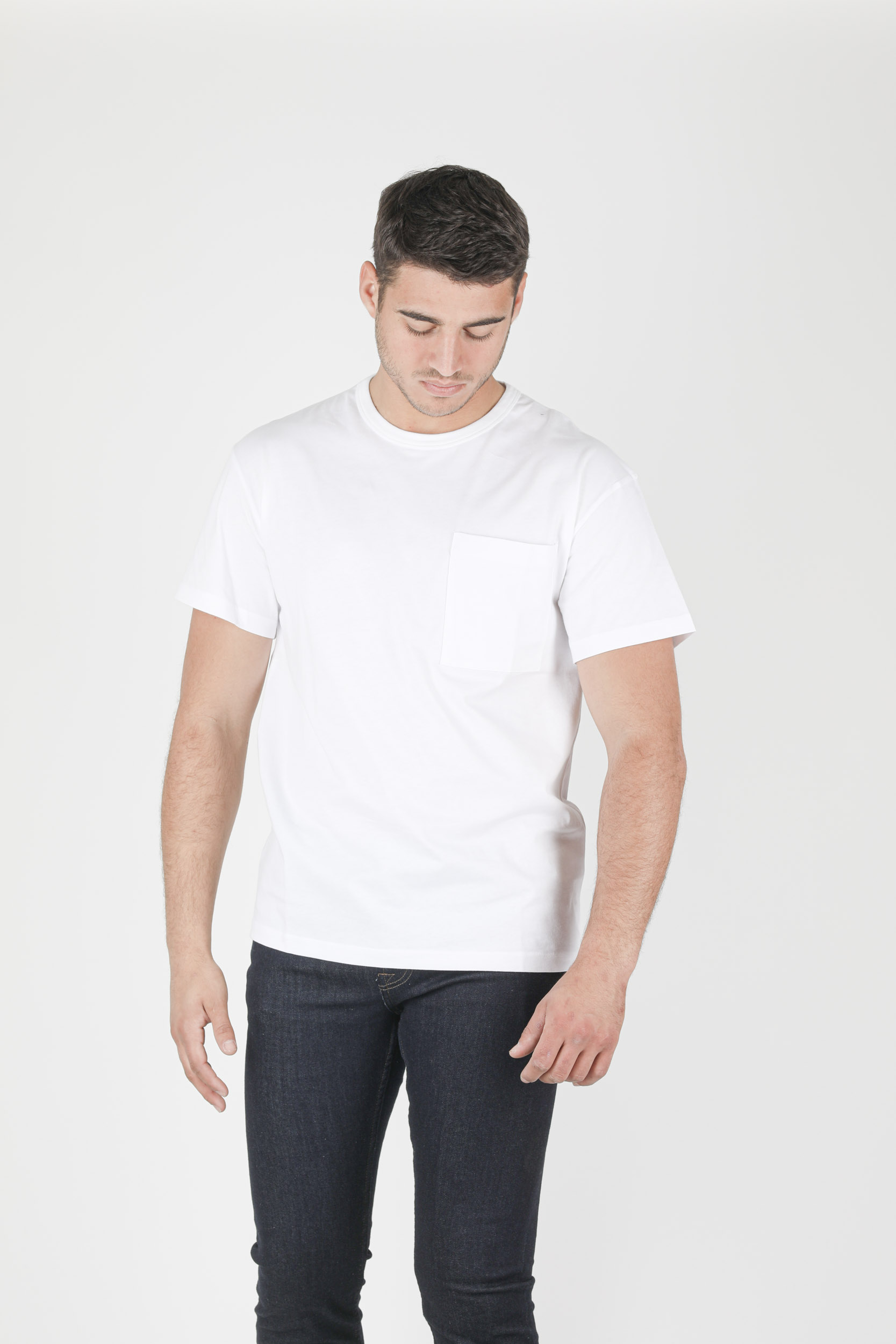 T-SHIRT FILIPPA K BLANC GRANDE POCHE 27838-1009