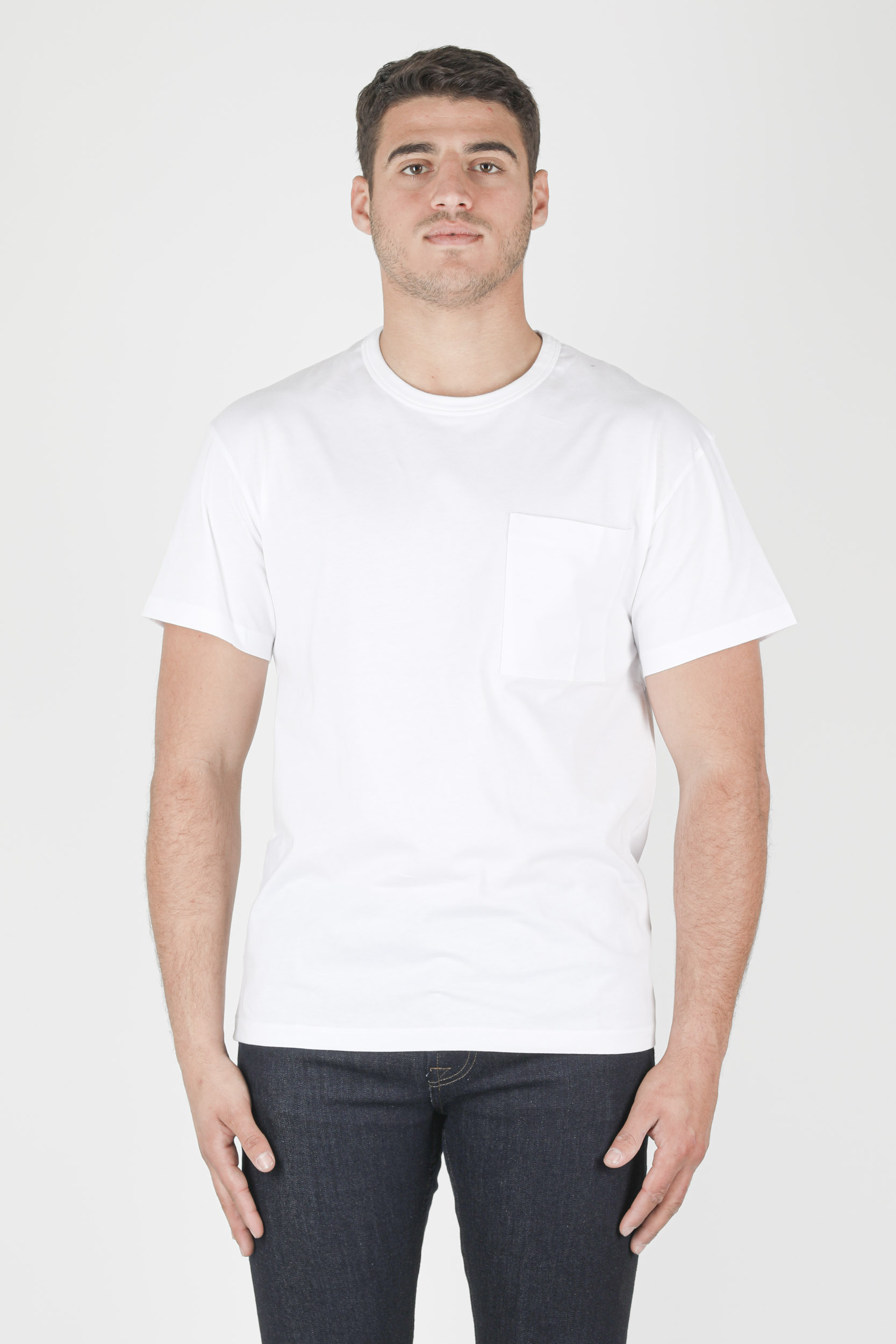 T-SHIRT FILIPPA K BLANC GRANDE POCHE 27838-1009