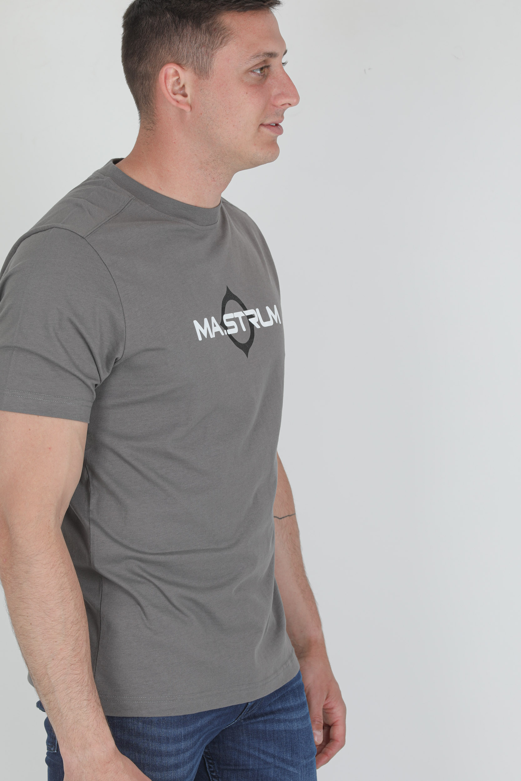 T-SHIRT LOGO GRIS MASTRUM MAS8369-M019