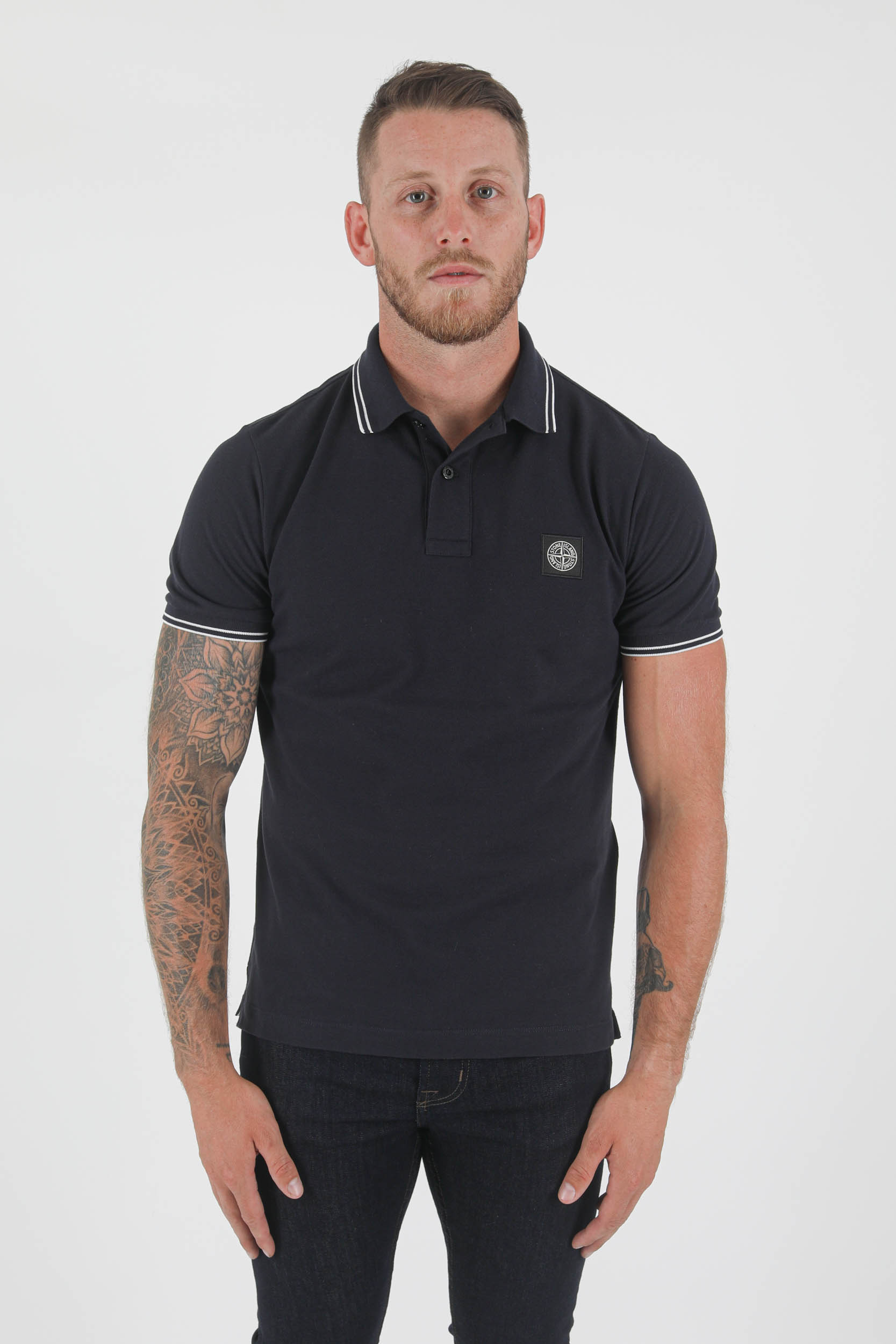 POLO STONE ISLAND MARINE751522S18-V0020