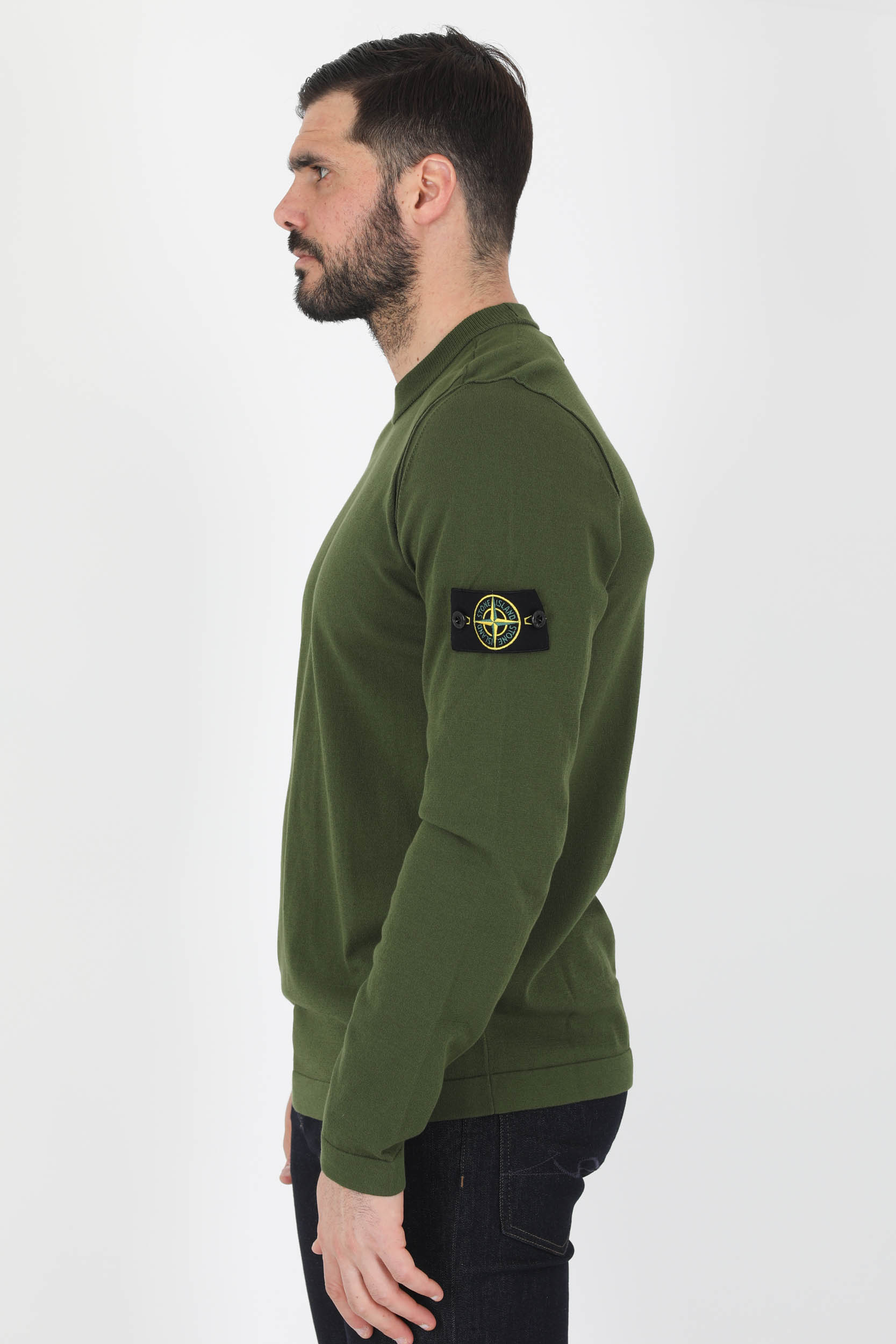 PULL STONE ISLAND KAKI 7615563B6-V0058