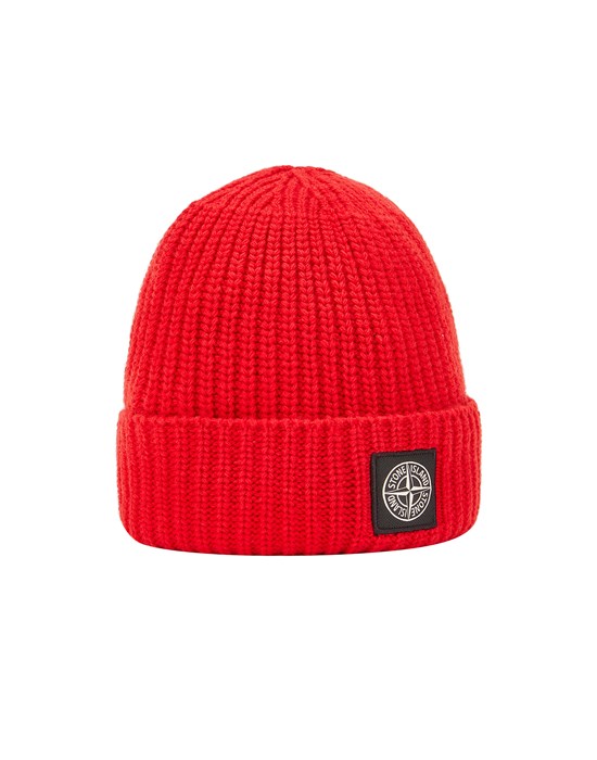 BONNET STONE ISLAND ROUGE 7715N10B5-V0010