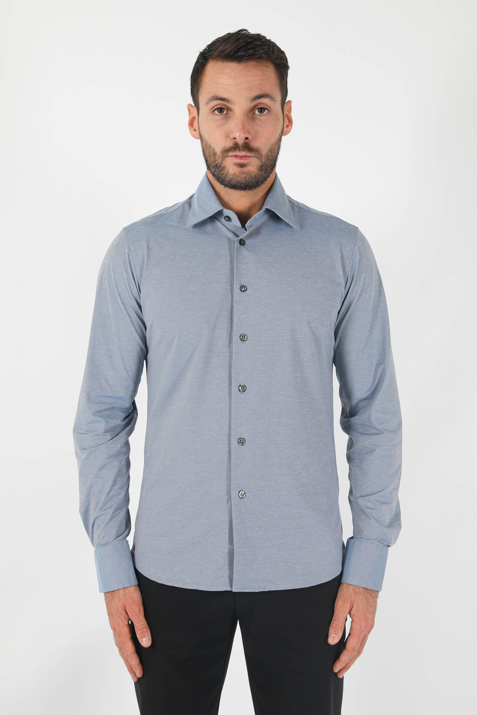 CHEMISE RRD BLEU 22316-V07