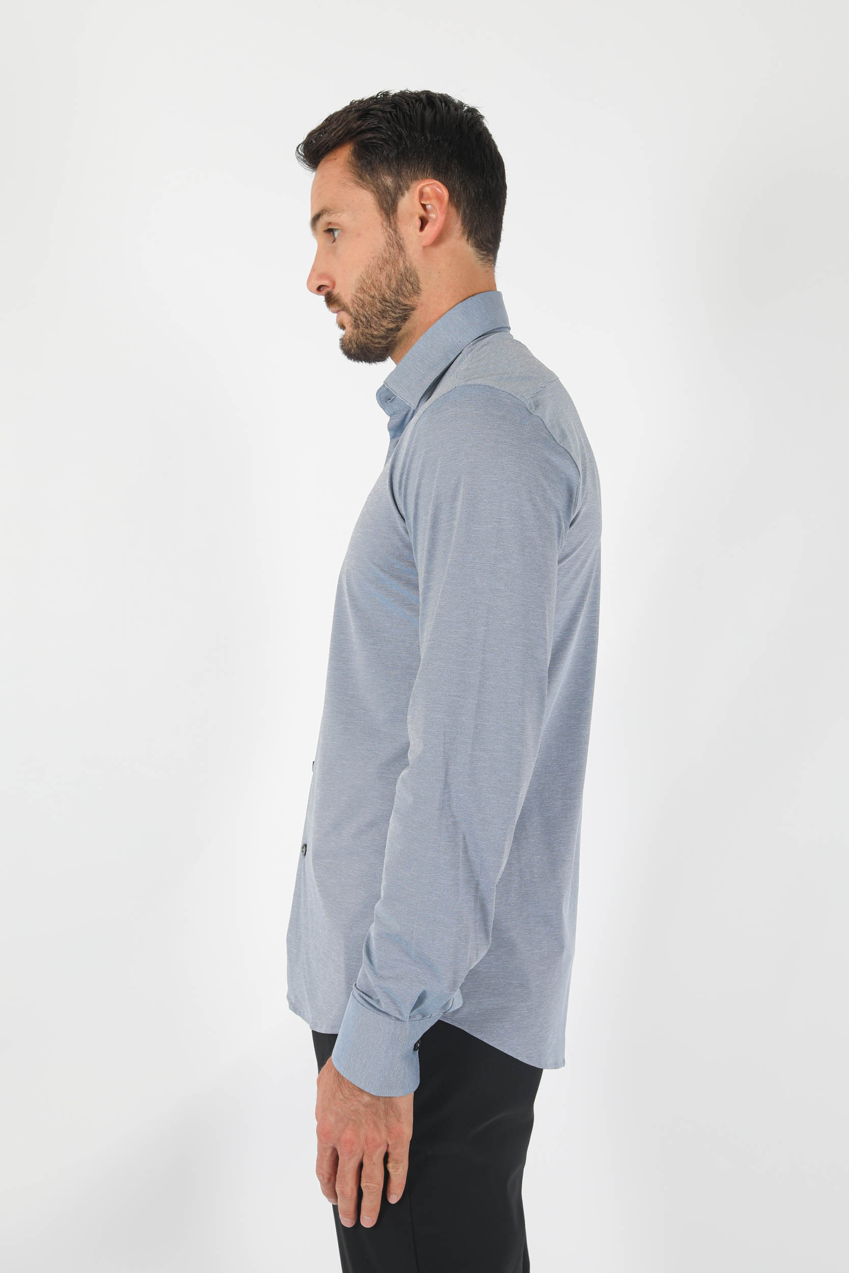 CHEMISE RRD BLEU 22316-V07