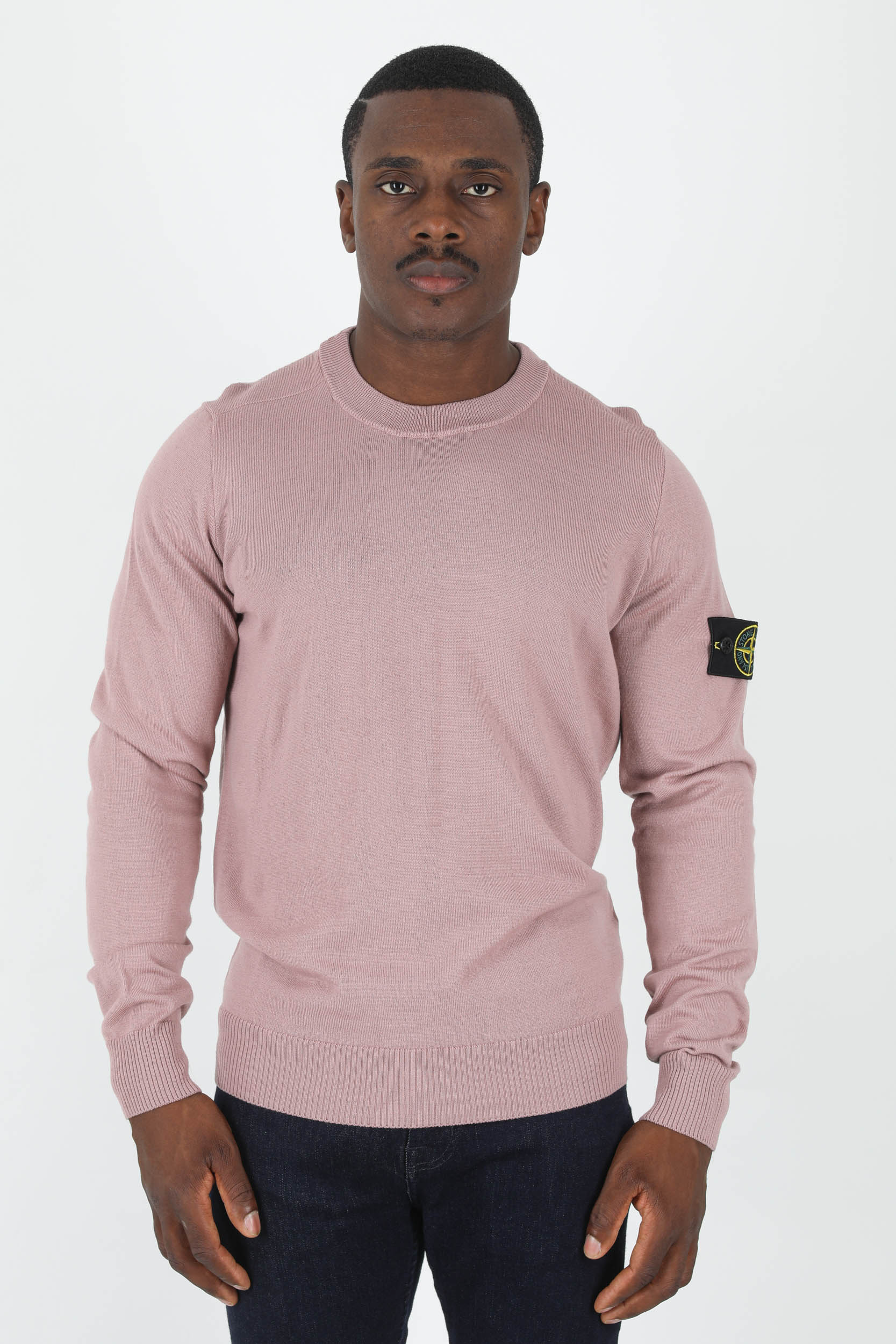 PULL STONE ISLAND MERINOS ROSE 7715510C4-V0086