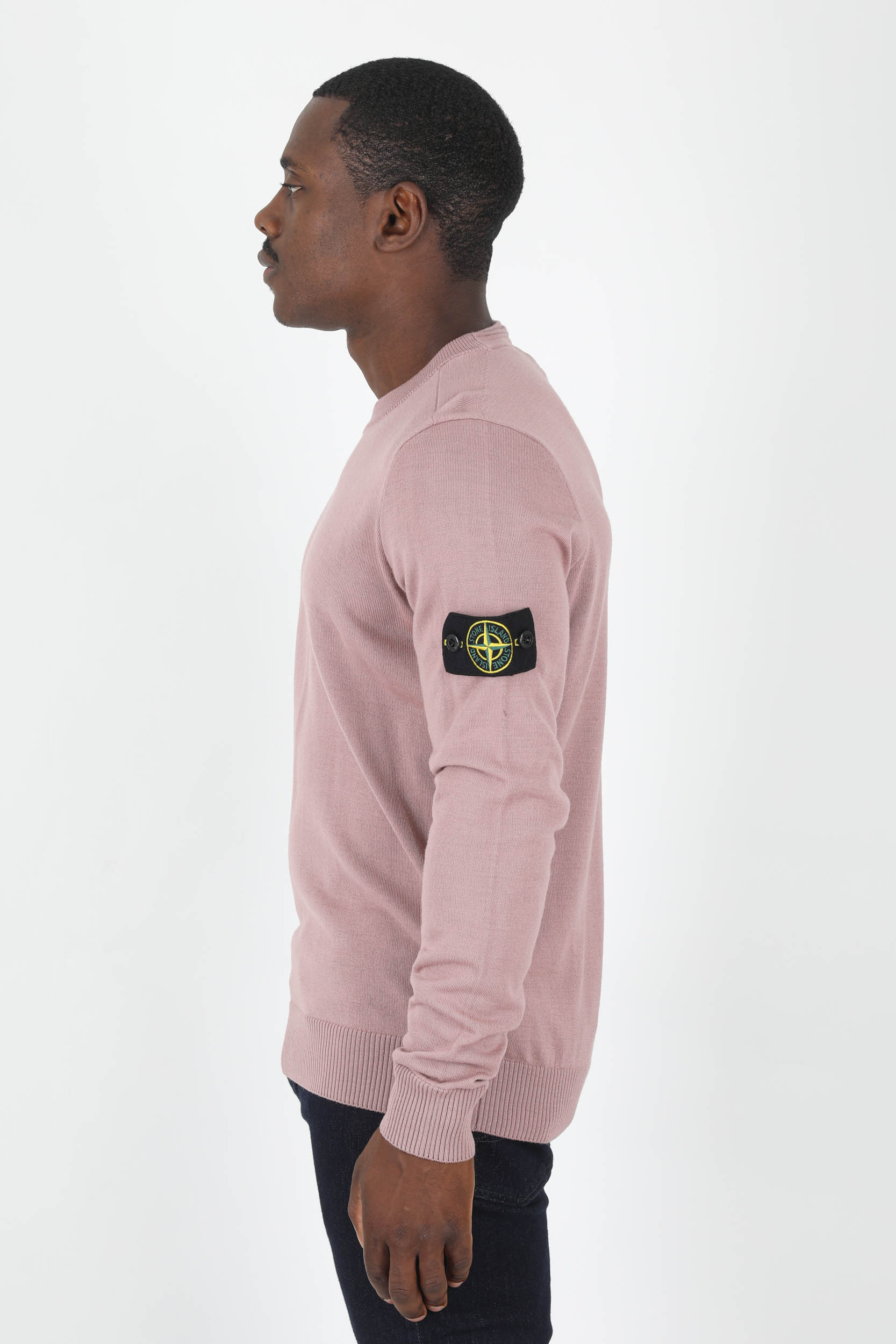 PULL STONE ISLAND MERINOS ROSE 7715510C4-V0086