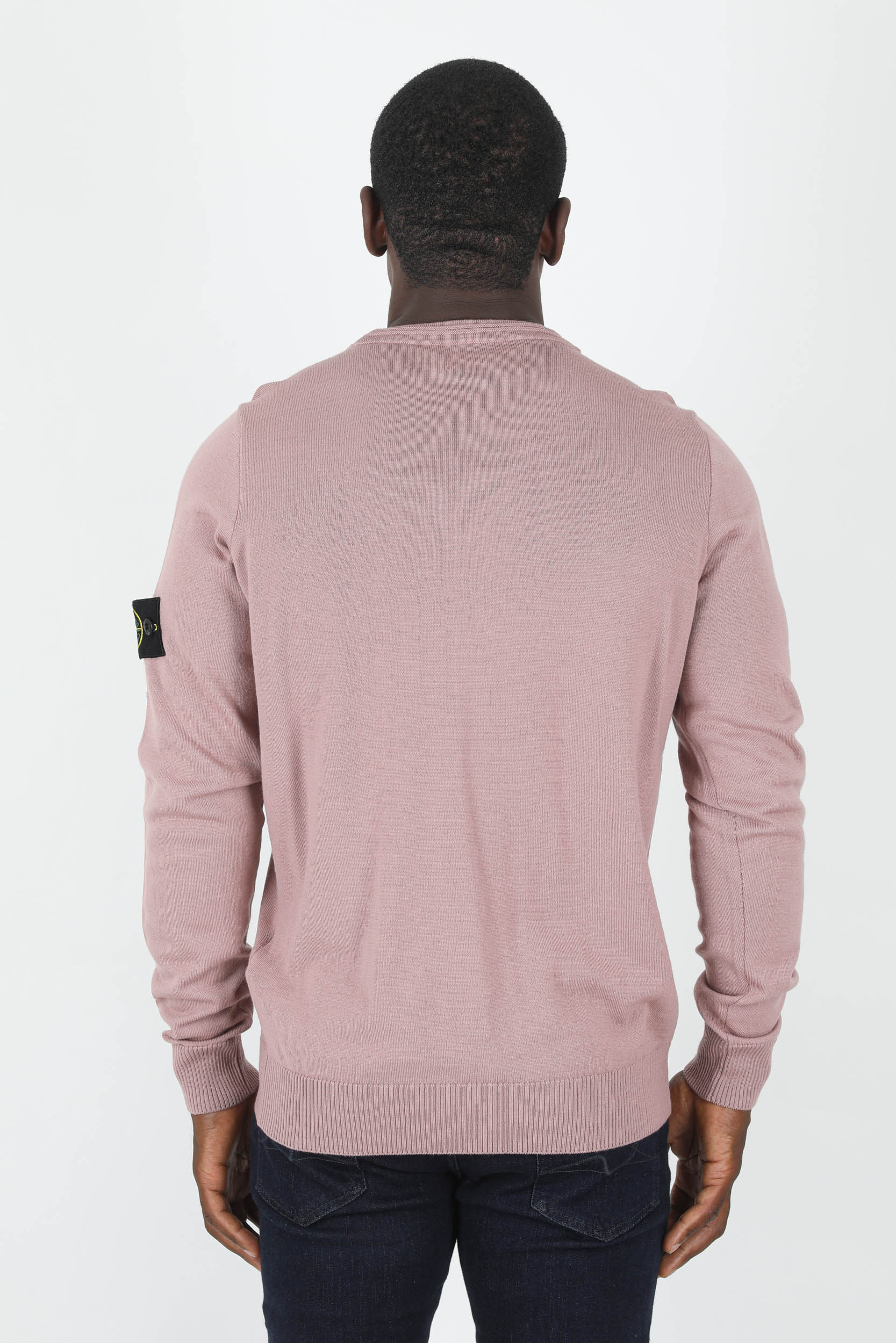 PULL STONE ISLAND MERINOS ROSE 7715510C4-V0086