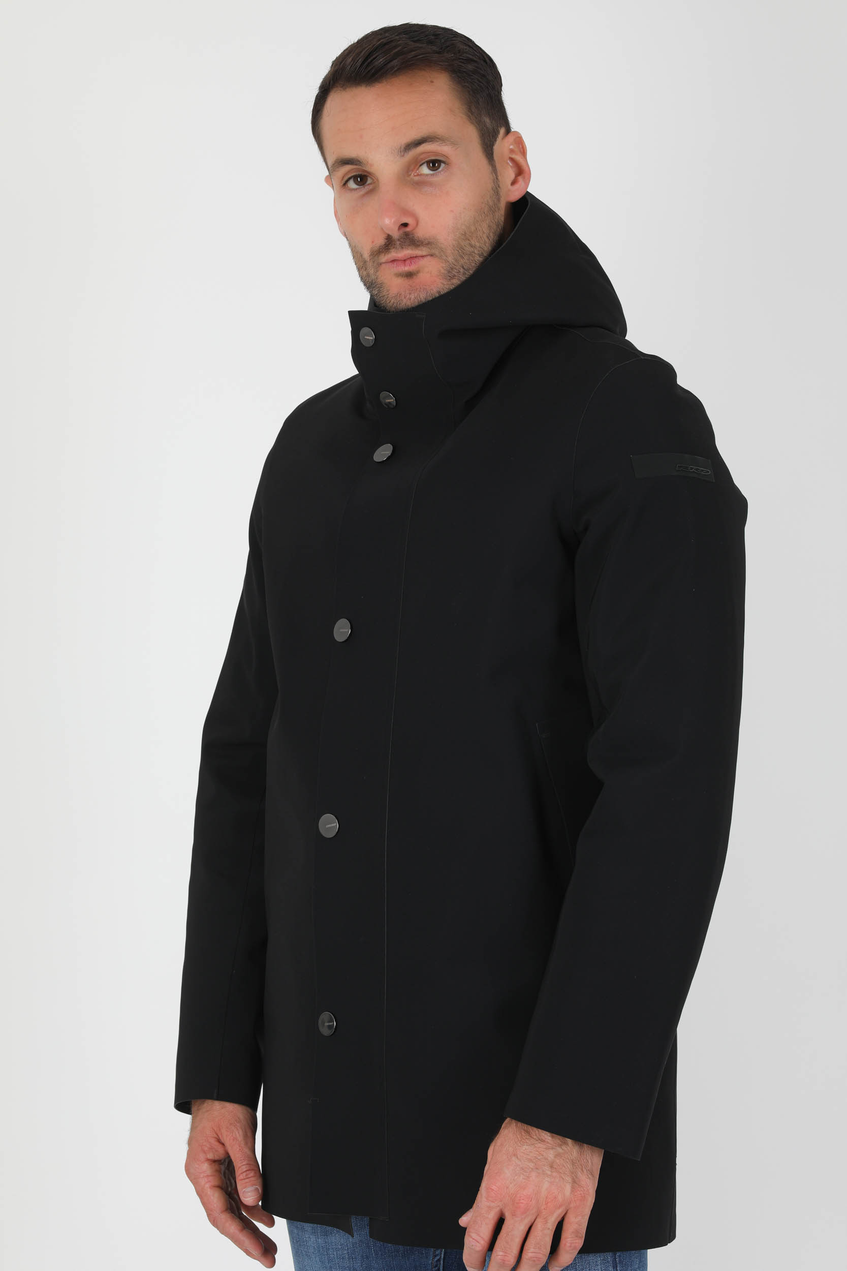 MANTEAU RRD DOUBLE DOUDOUNE NOIR WES006-10