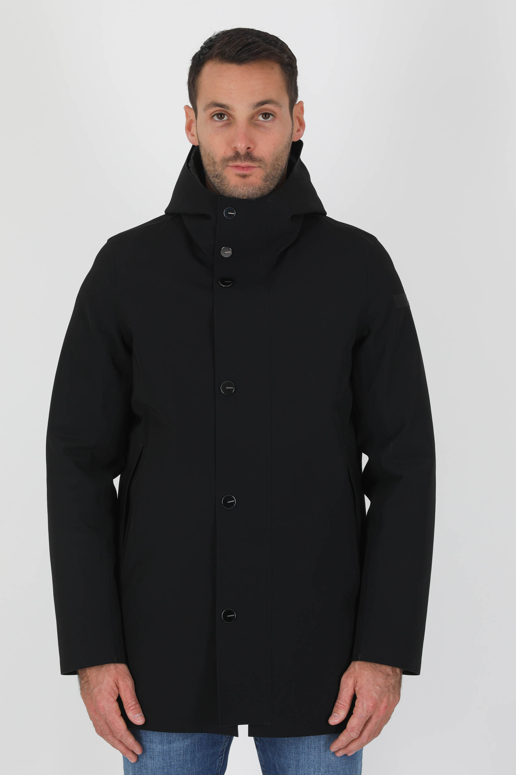 MANTEAU RRD DOUBLE DOUDOUNE NOIR WES006-10