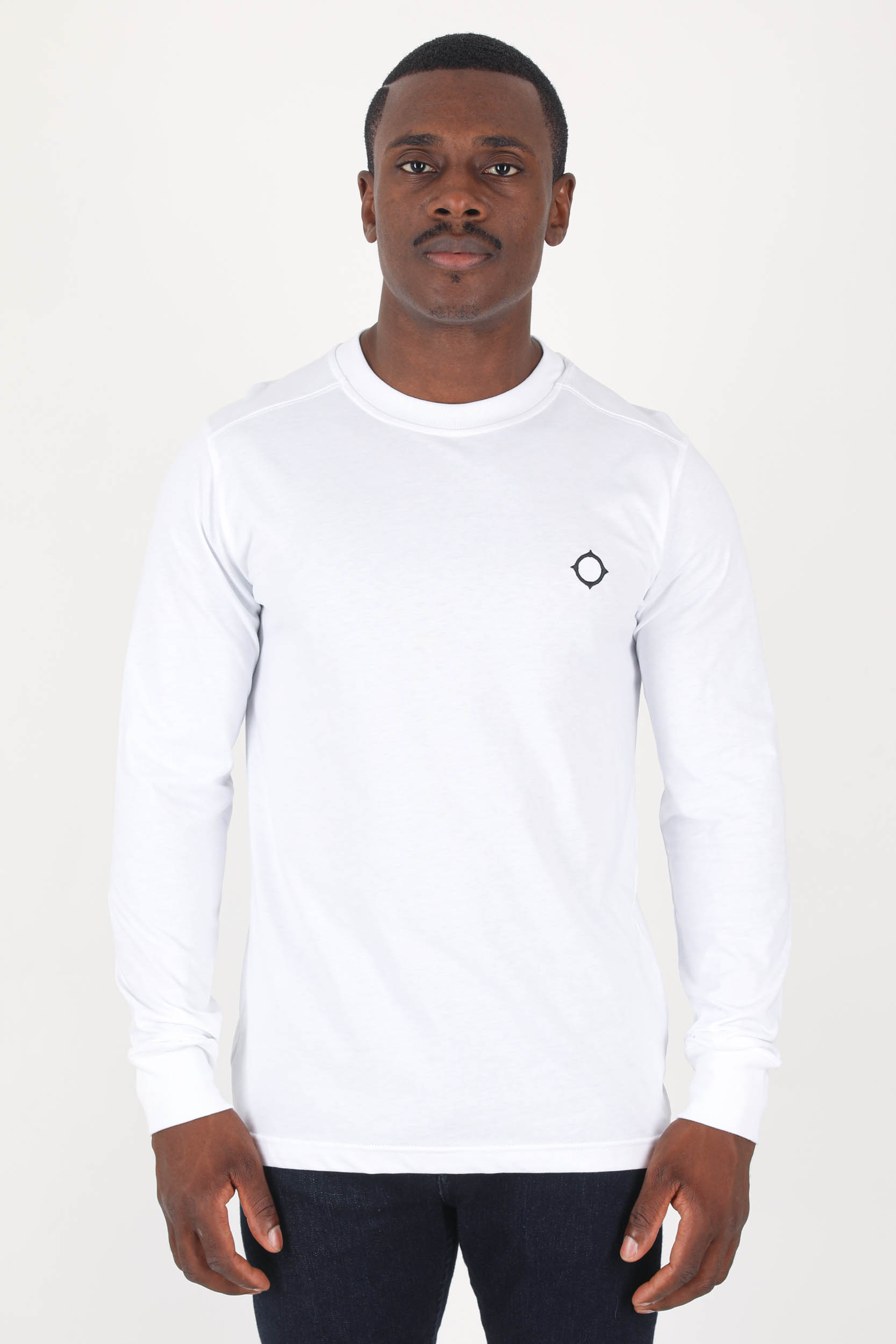 T-SHIRT MANCHES LONGUES MASTRUM BLANC MAS8372-M100