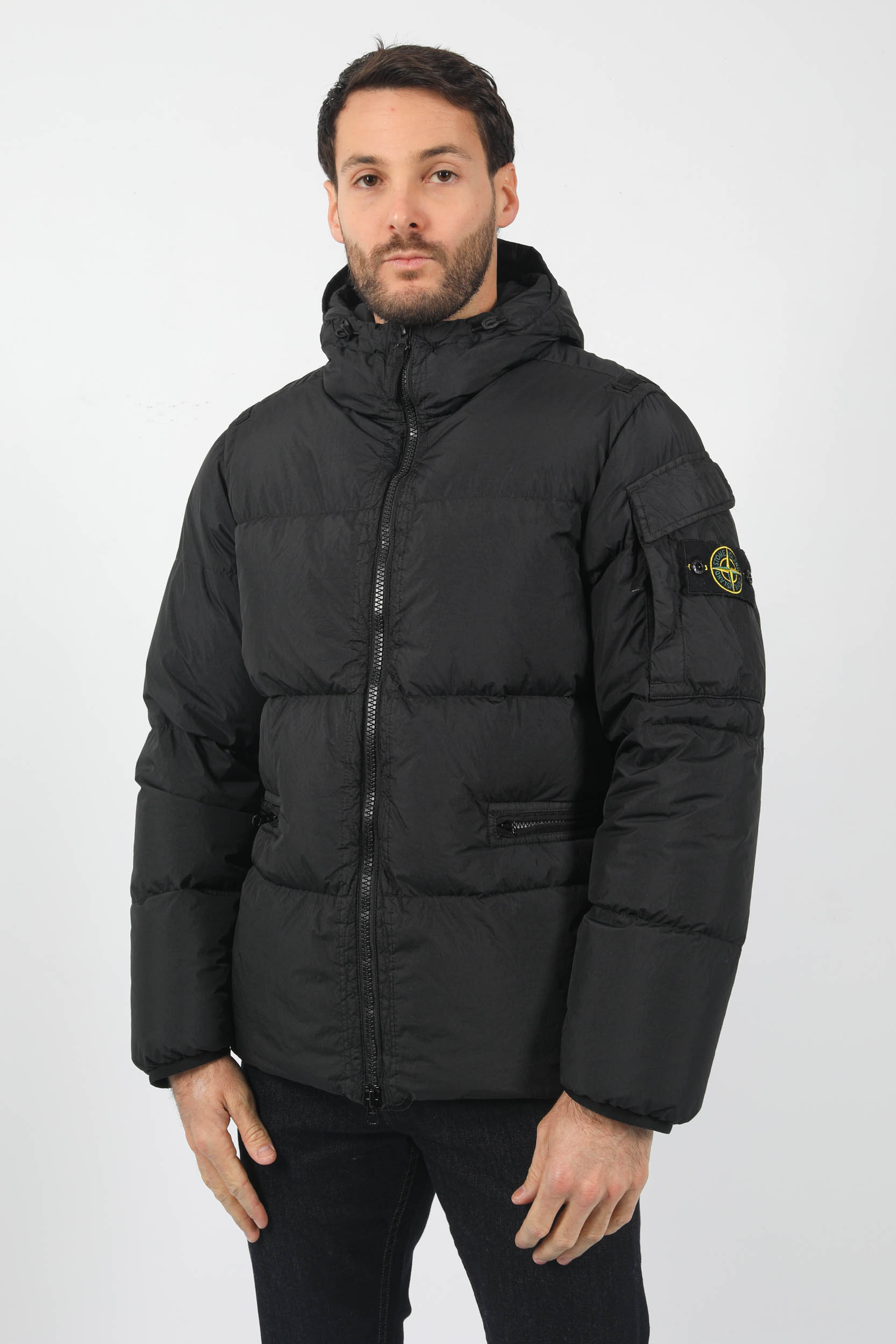 DOUDOUNE STONE ISLAND NOIR 771540223 V0029