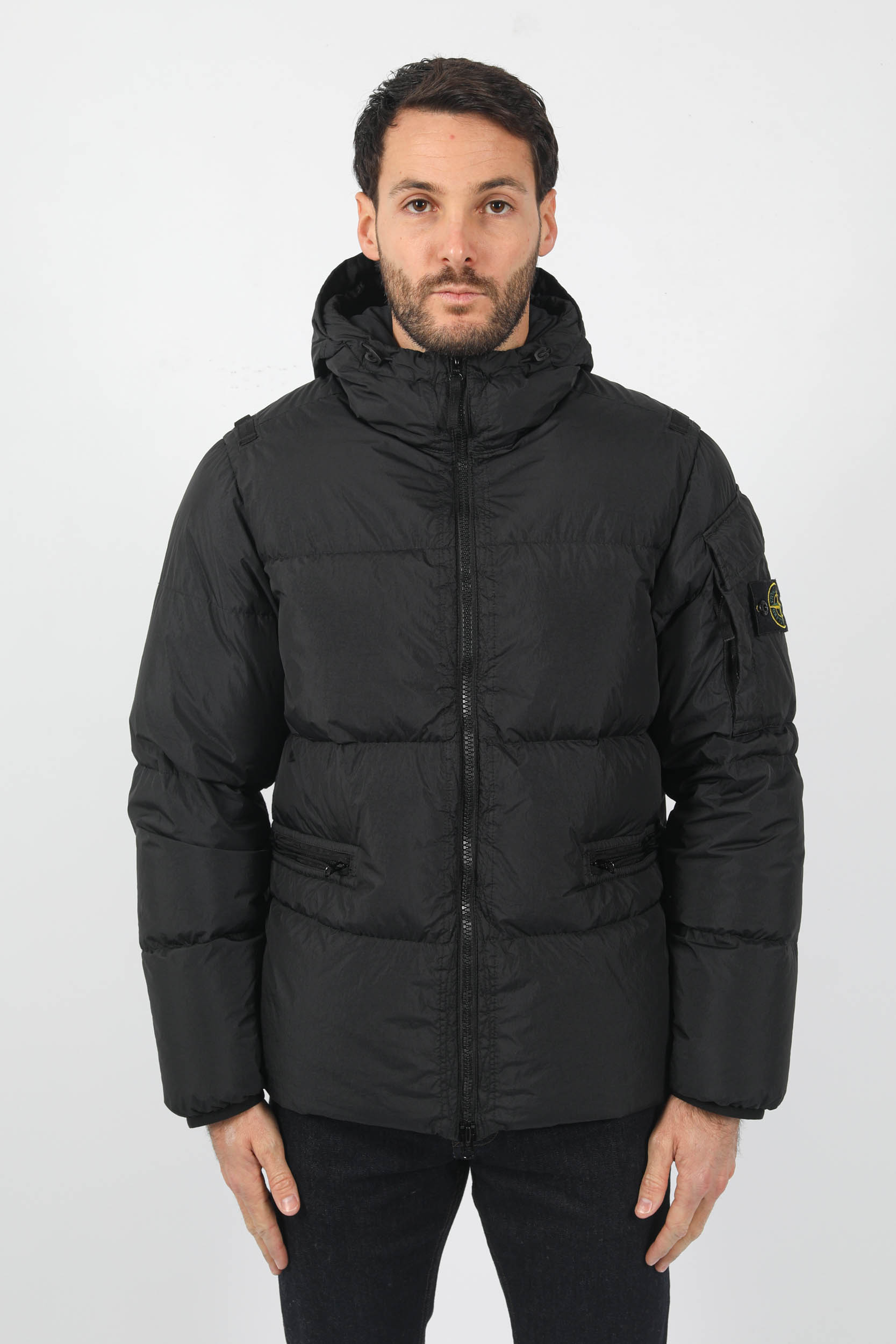 DOUDOUNE STONE ISLAND NOIR 771540223-V0029