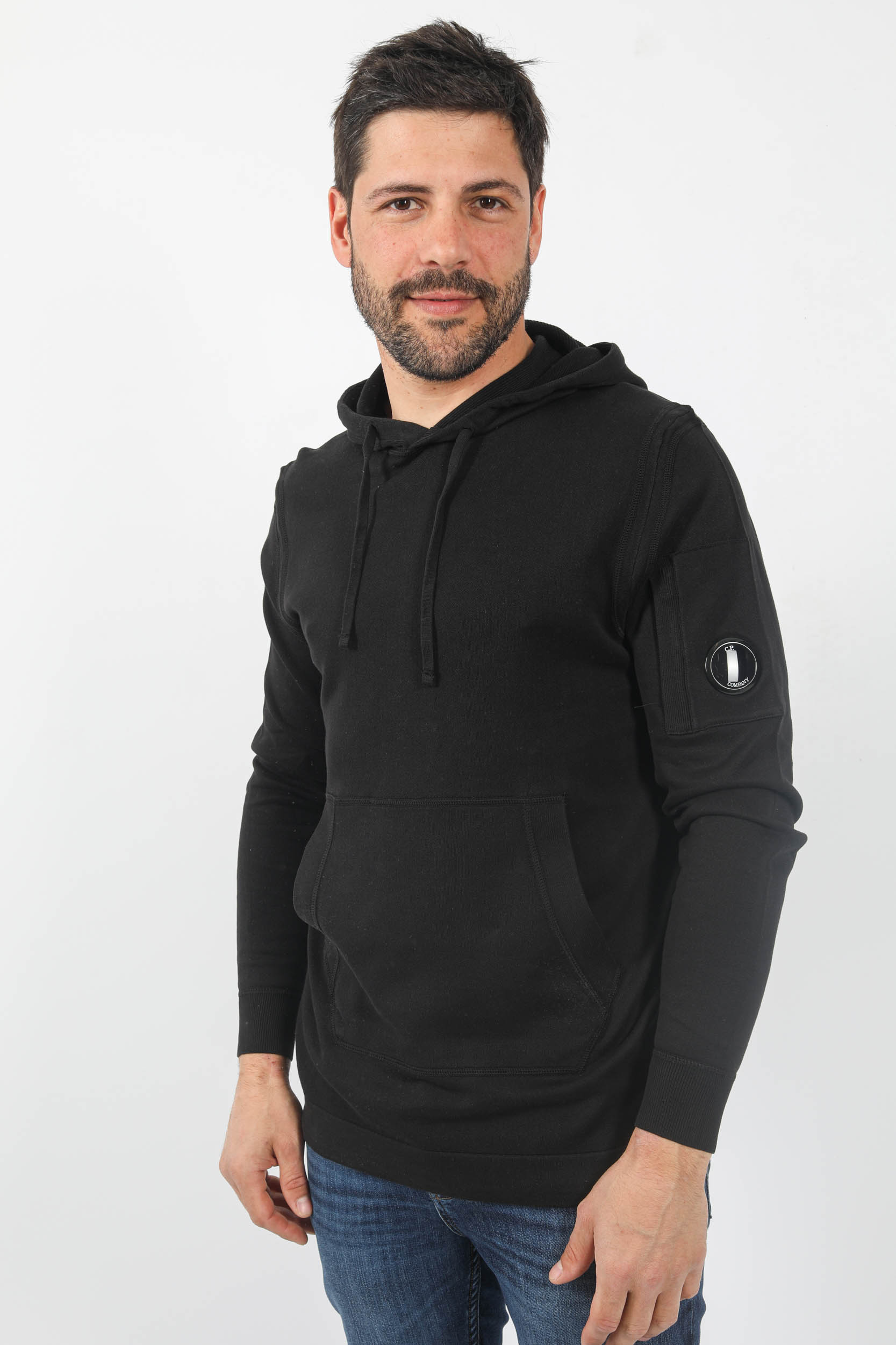 PULL A CAPUCHE C.P COMPANY NOIR N030A-999