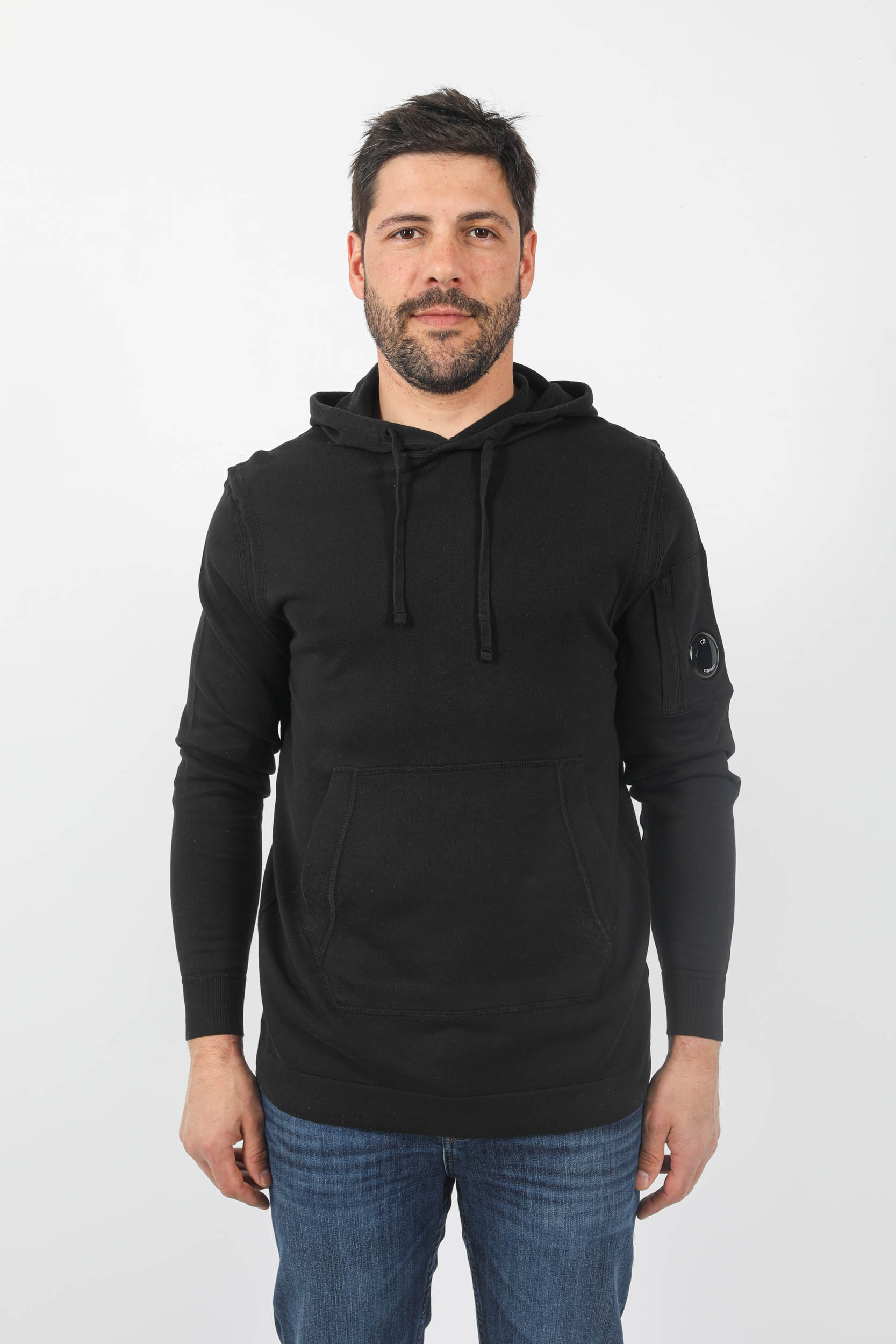 PULL A CAPUCHE C.P COMPANY NOIR N030A-999