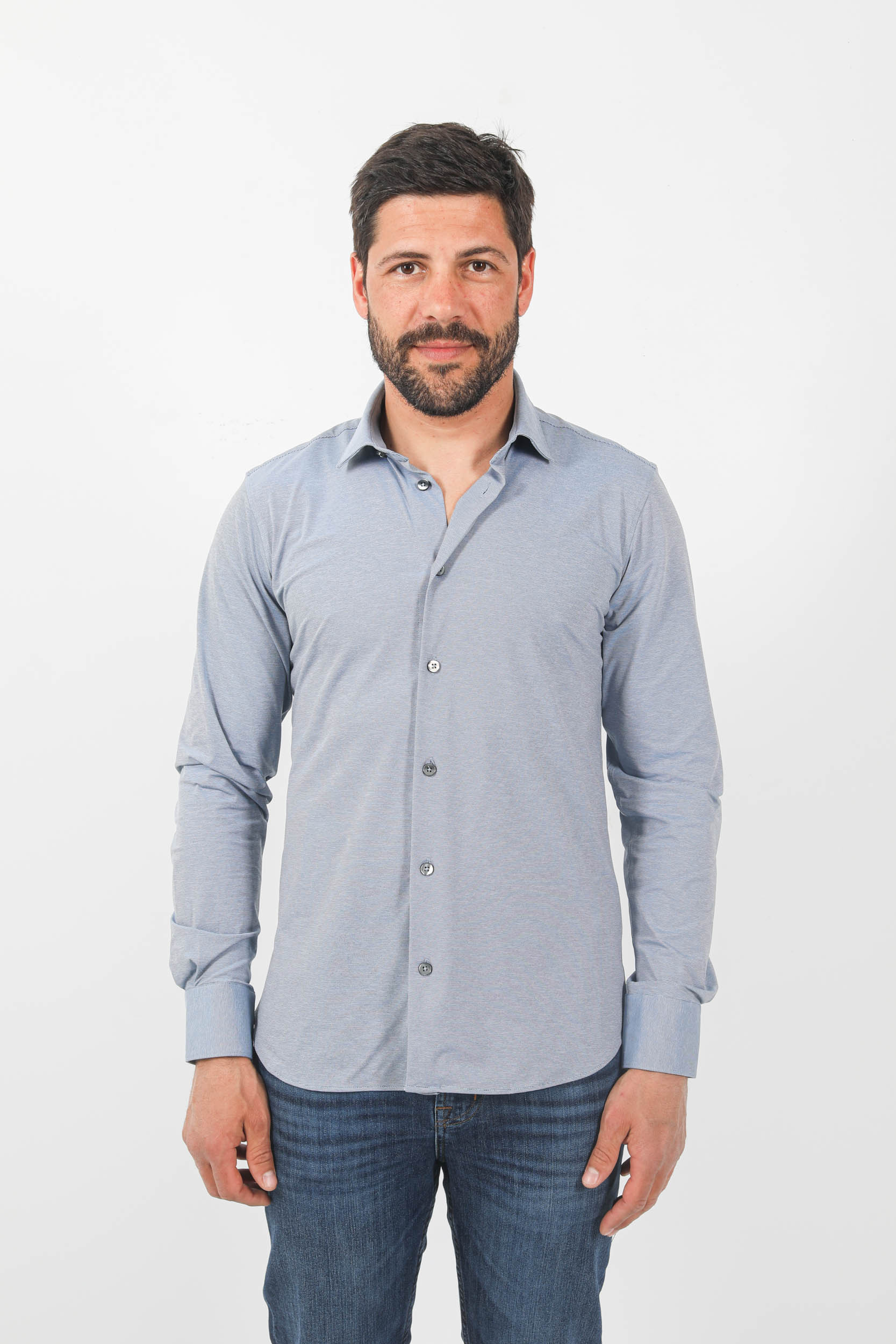 CHEMISE RRD BLEU CLAIR 23184-V07