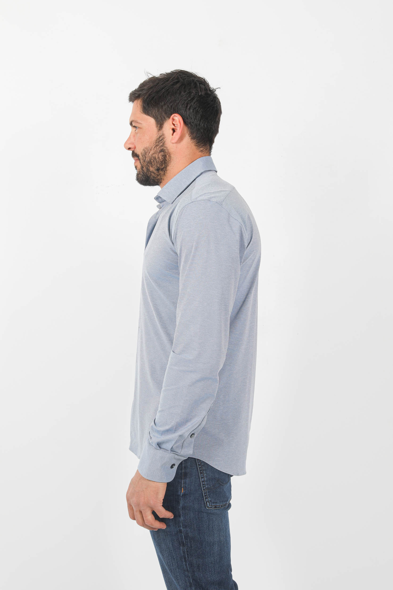 CHEMISE RRD BLEU CLAIR 23184-V07