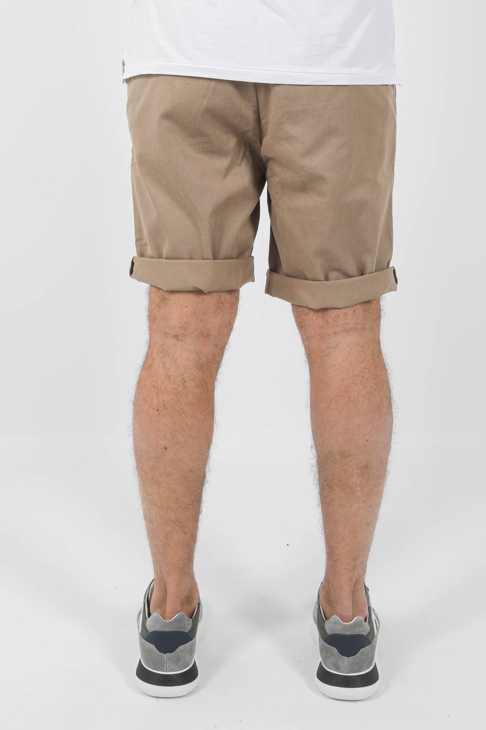 SHORT EN TOILE NNO7 BEIGE THEODOR1365-113