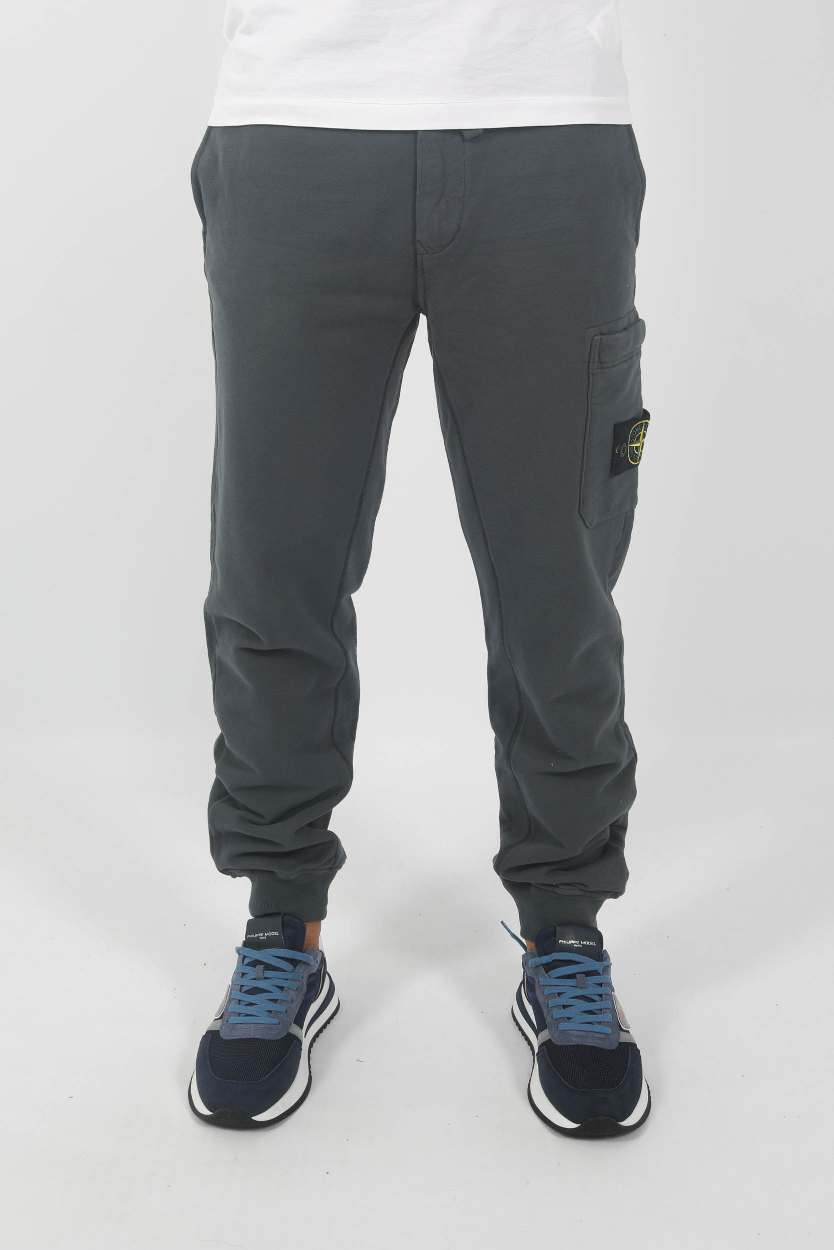 BAS DE JOGGING STONE ISLAND ANTHRACITE 791562620-V062