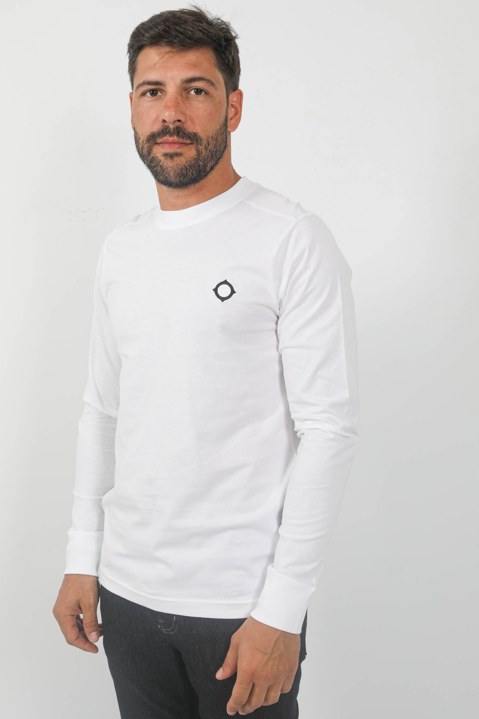 T-SHIRT MANCHES LONGUES MASTRUM BLANC MAS8372-M100