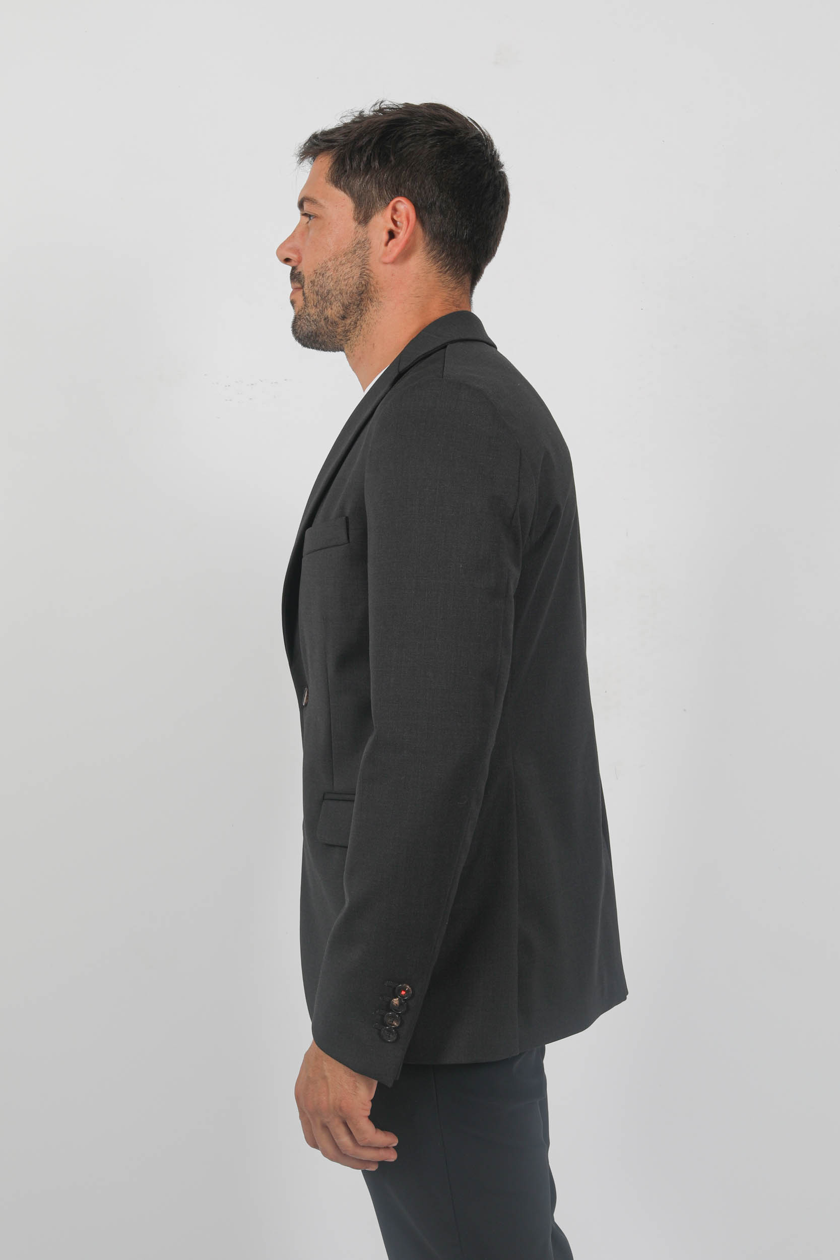 VESTE BLAZER RRD LAINE FROIDE ANTHRACITE W23102-11