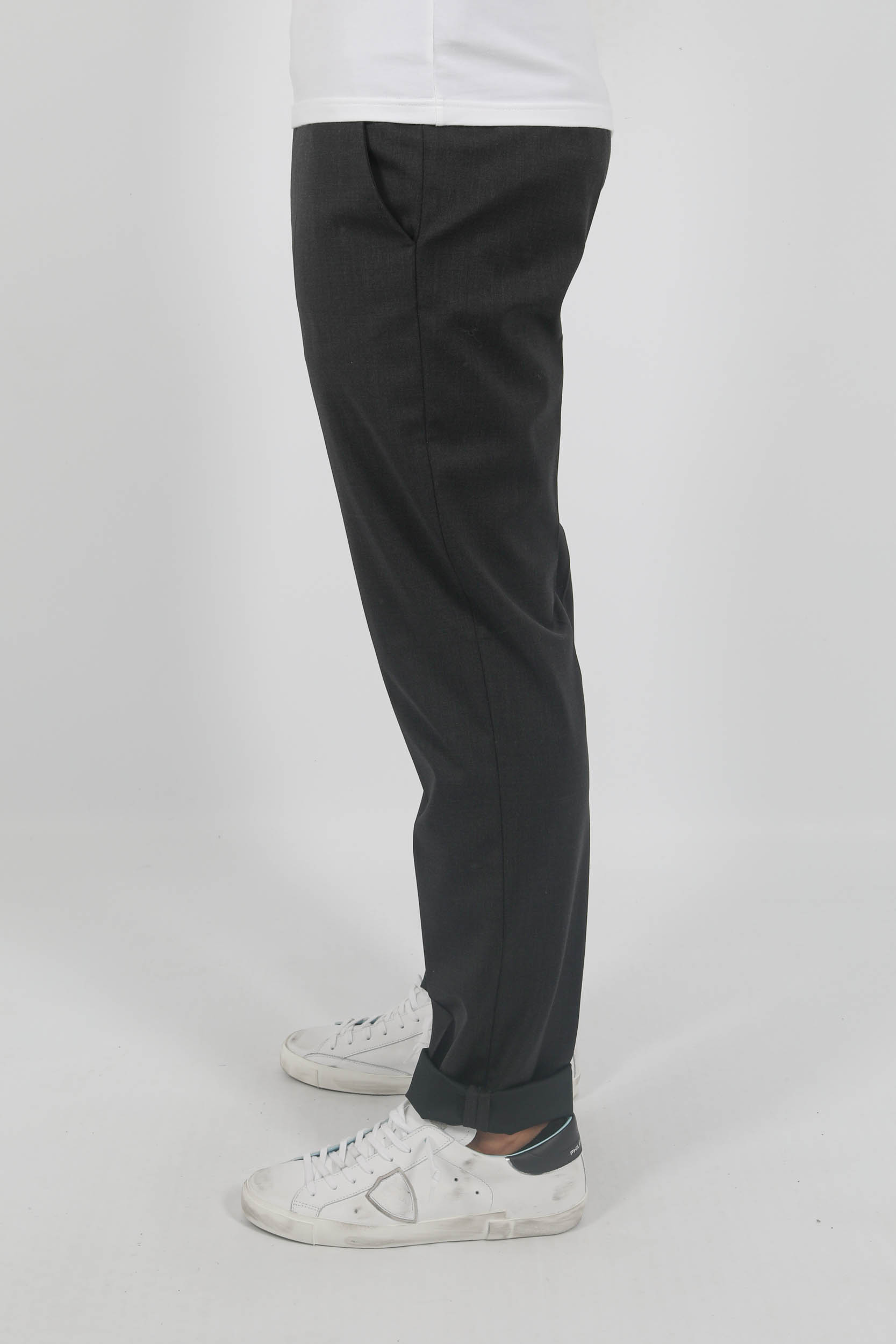 PANTALON RRD LAINE FROIDE GRIS ANTHRACITE W23236-11