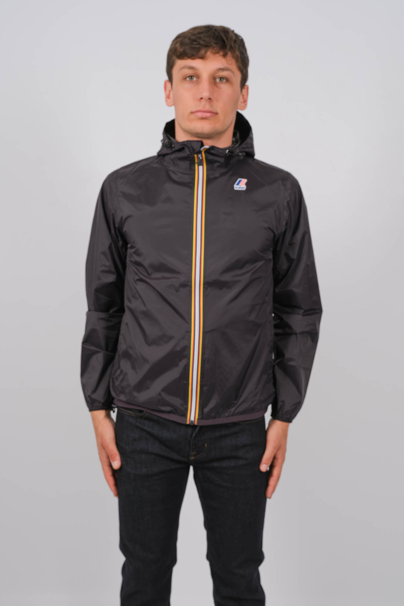 BLOUSON K-WAY NOIR K004BD0-USY