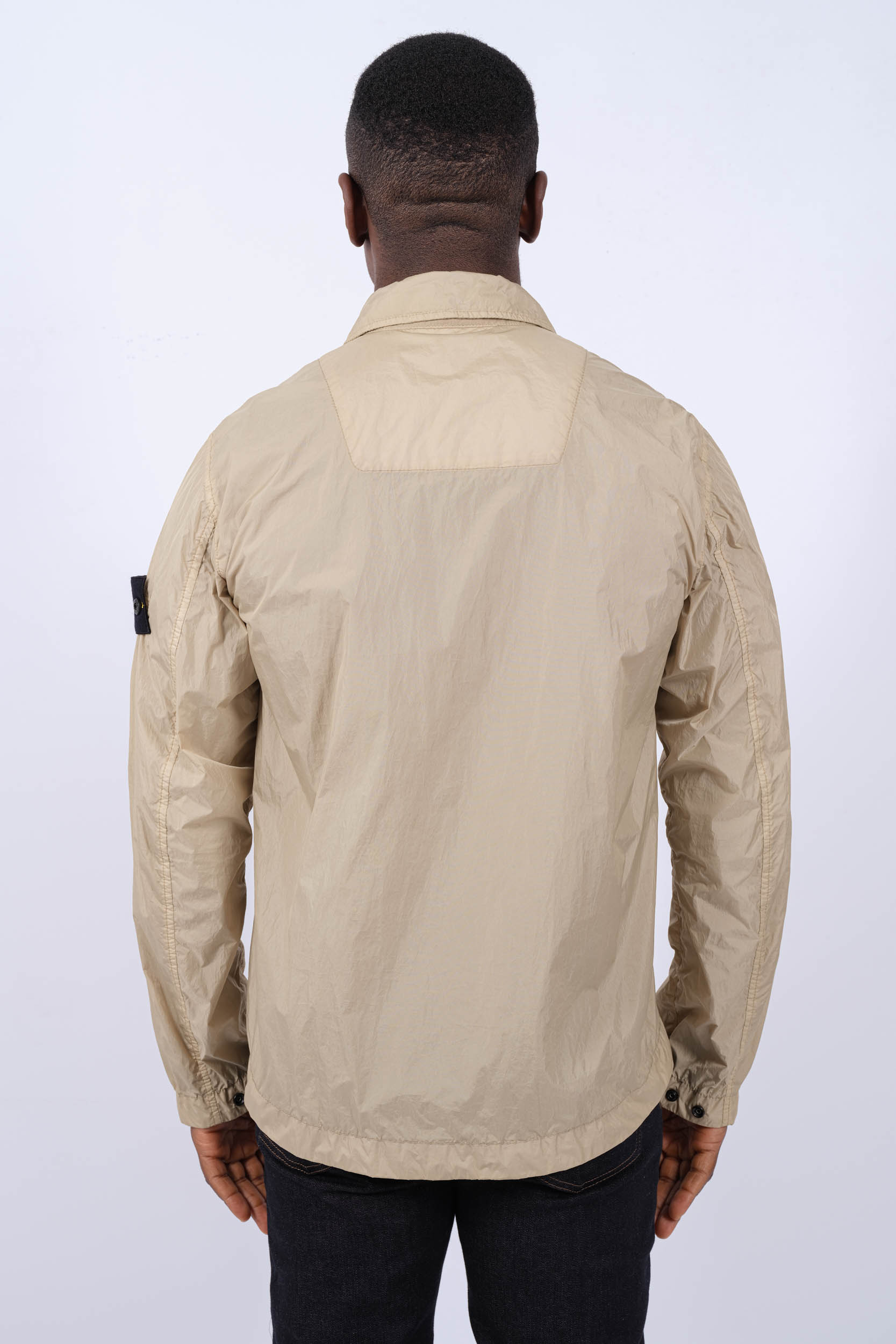 SURCHEMISE STONE ISLAND BEIGE 801510522-V0095