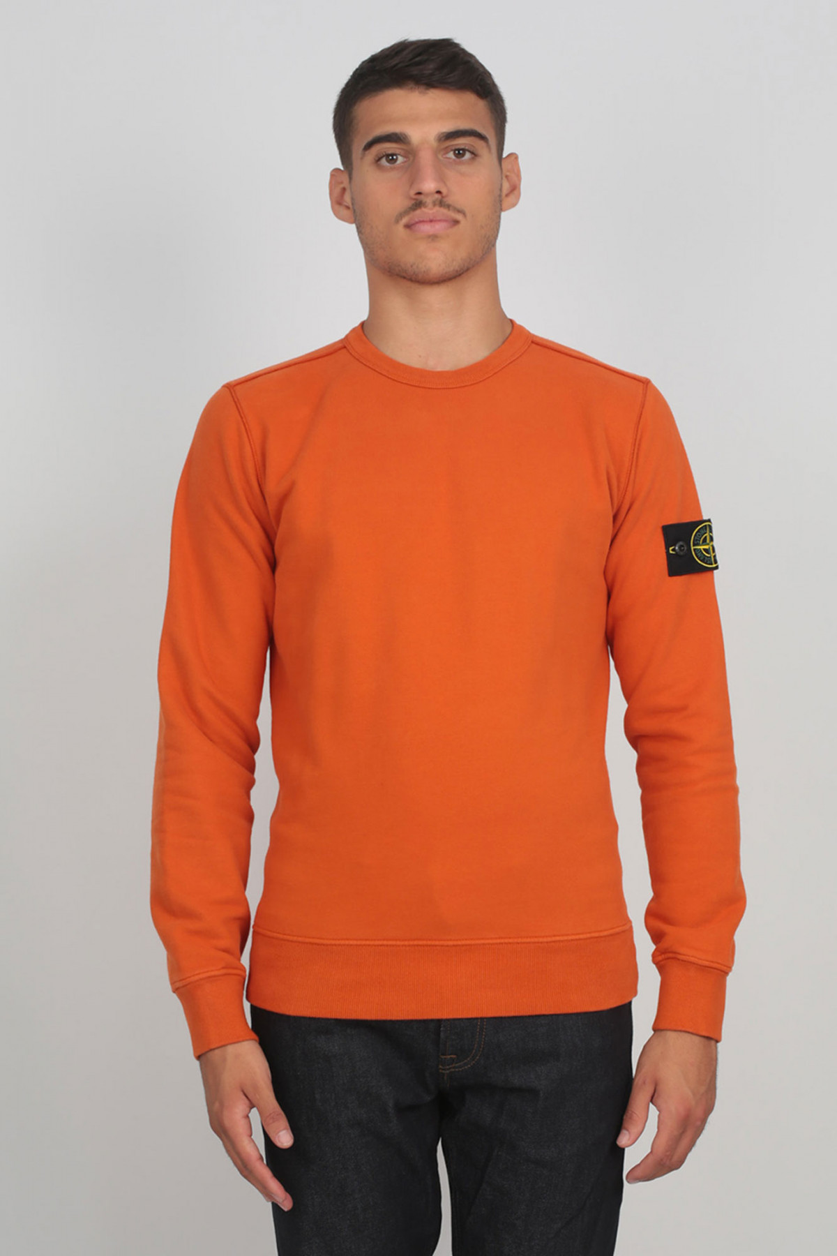 stone island orange bag